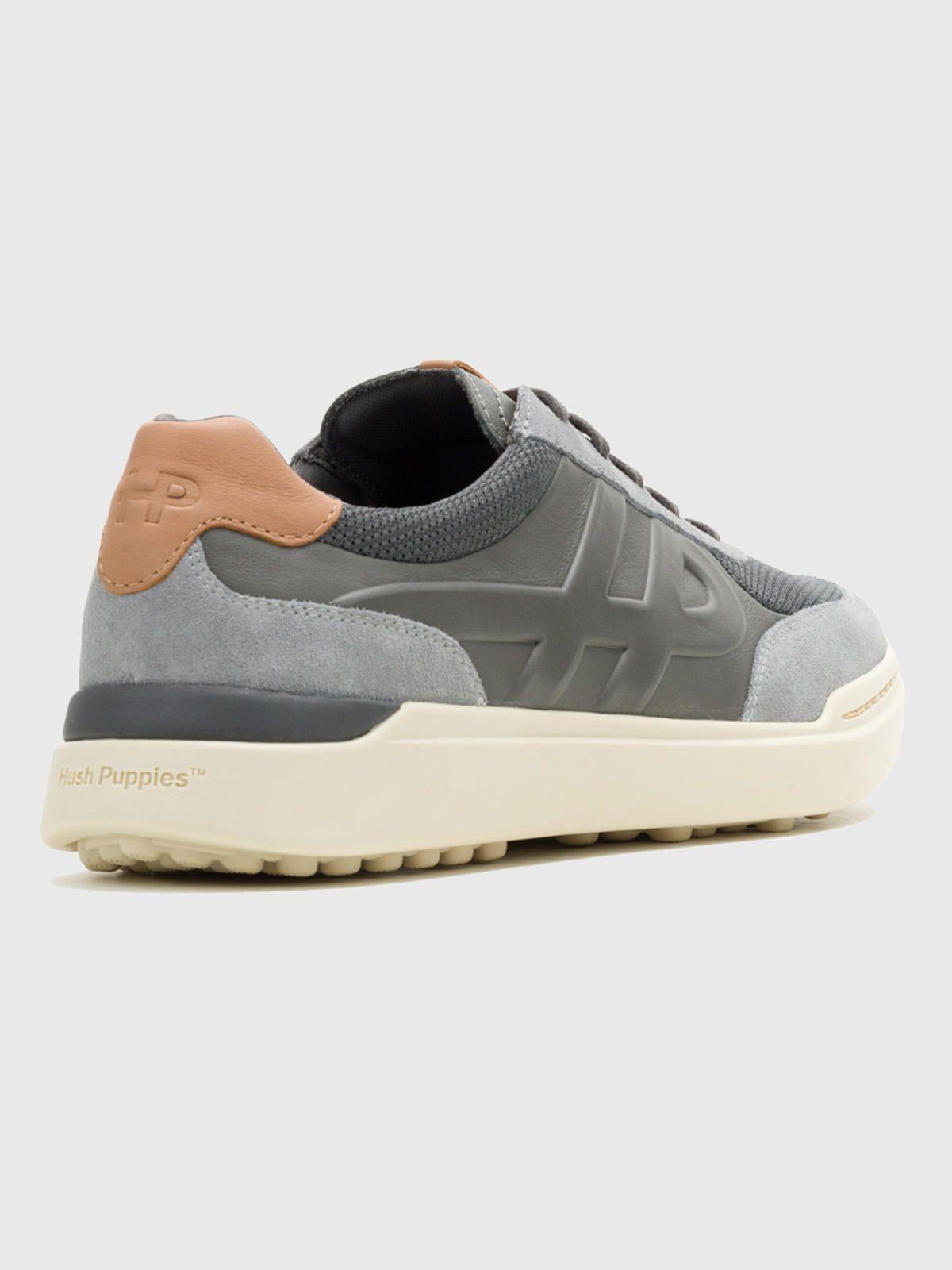 Zapatilla Cuero Hombre Wes HP Gris-3