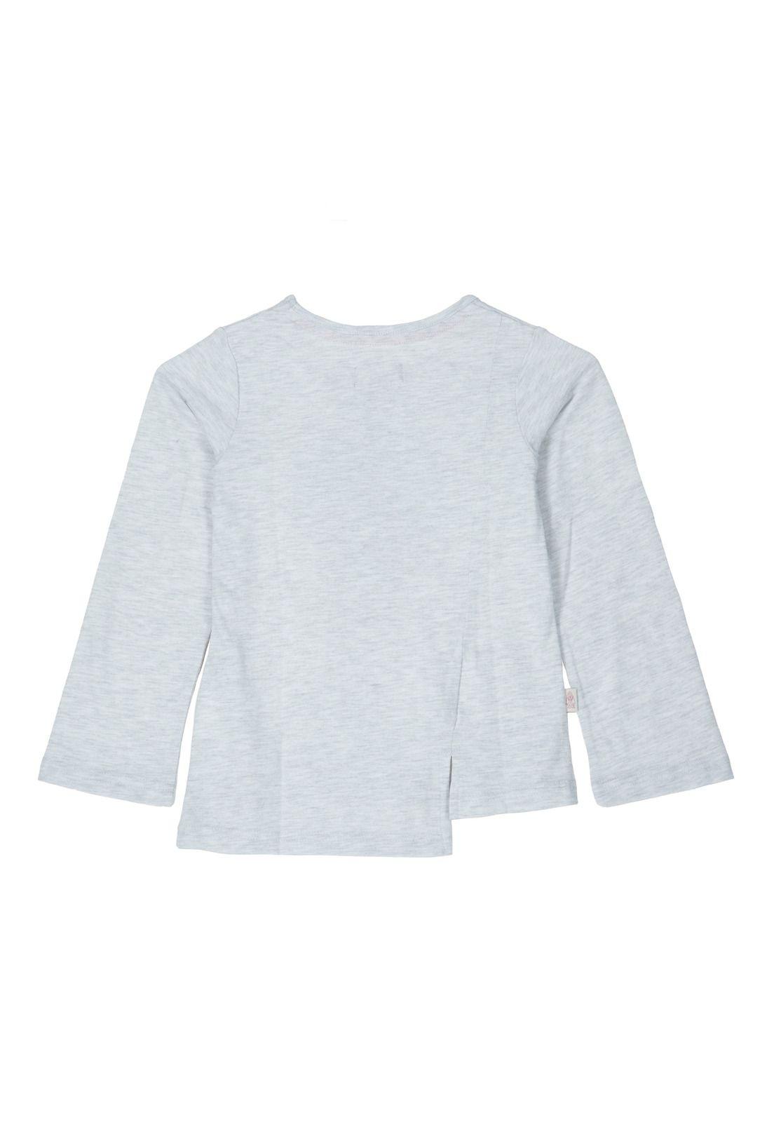 Polera Niña Planet Crema-1