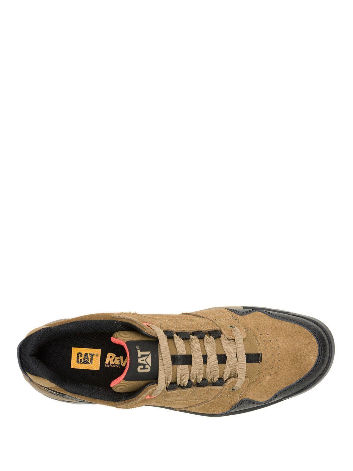 Zapatilla Cuero Hombre Gauge Café-6