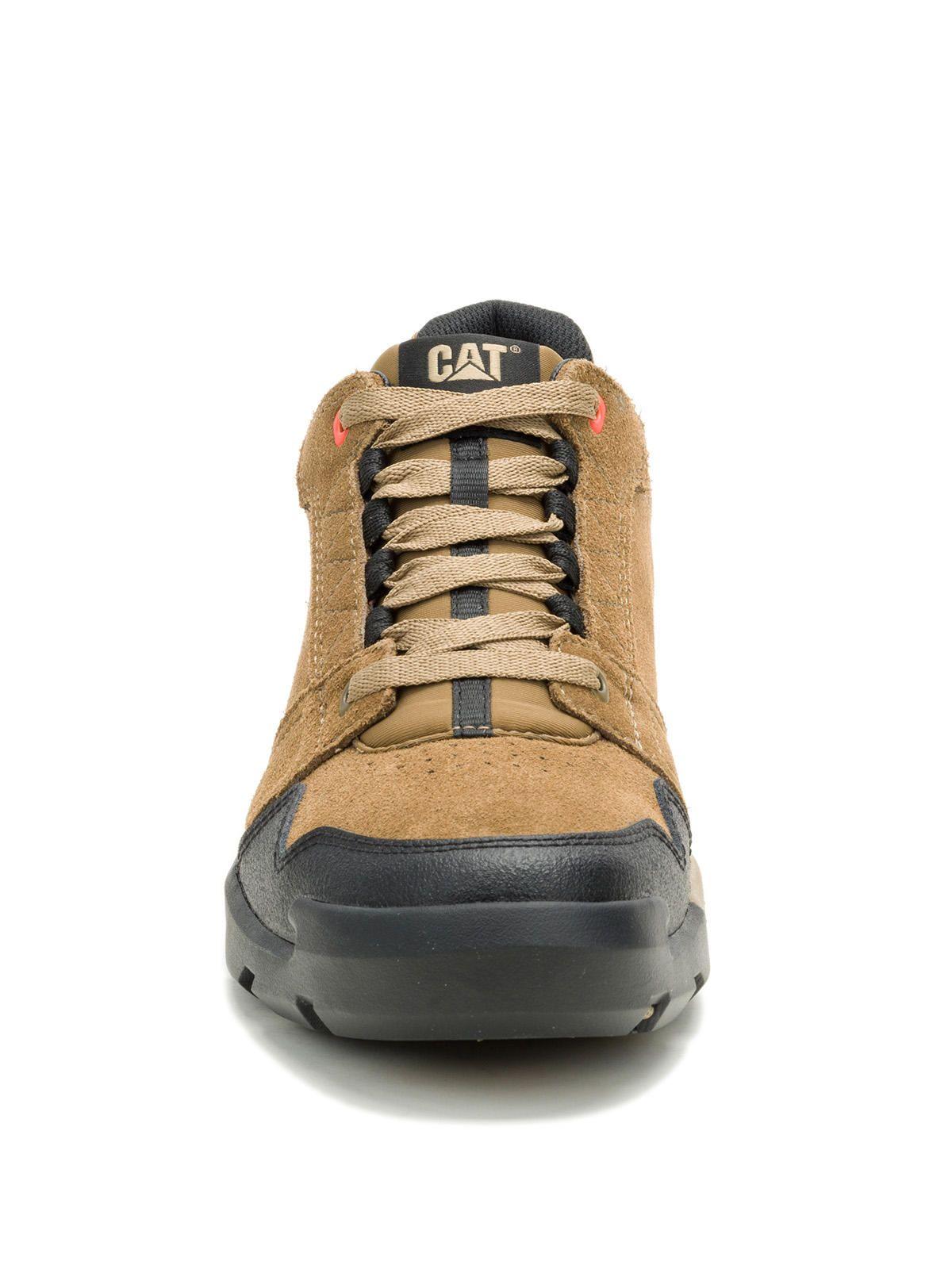 Zapatilla Cuero Hombre Gauge Café-4