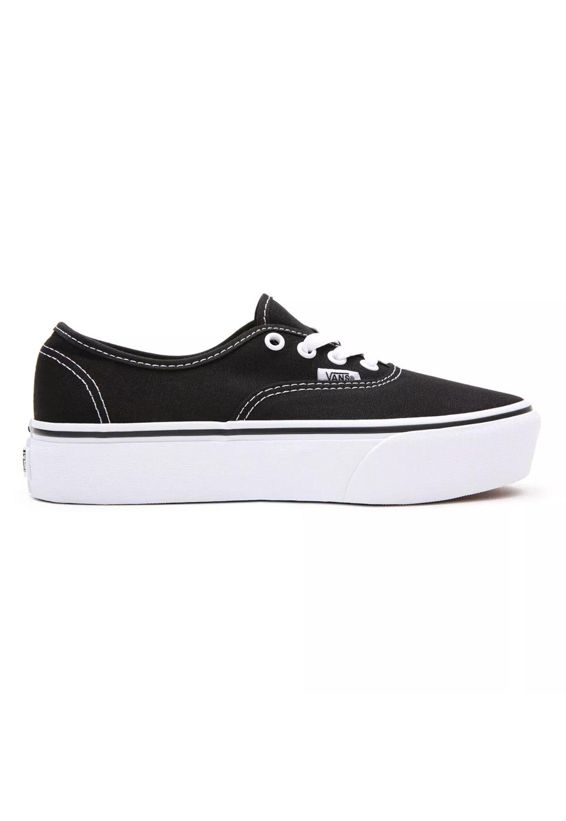 Zapatillas Unisex UA Authentic Platform 2.0 Negra-0