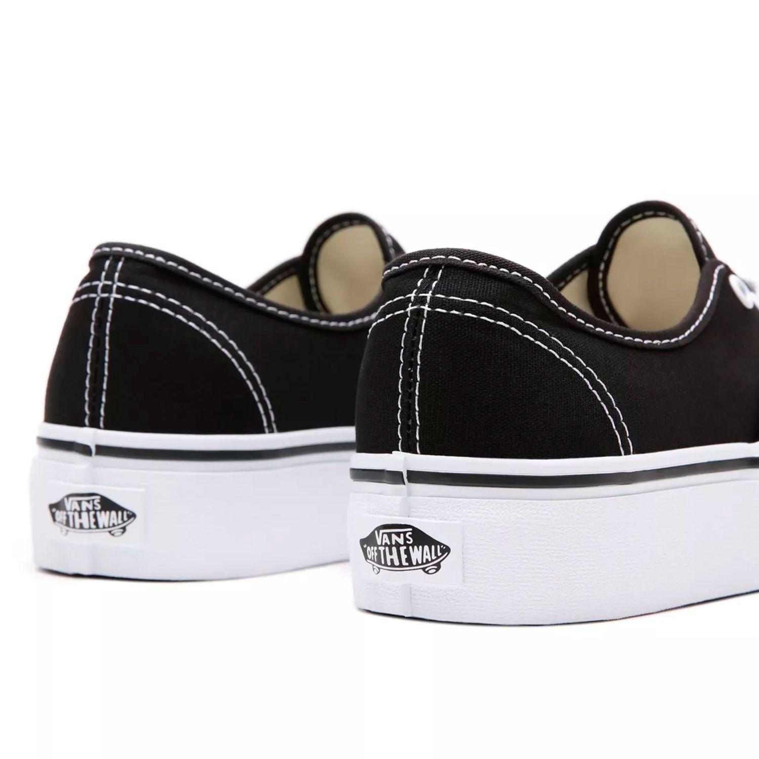 Zapatillas Unisex UA Authentic Platform 2.0 Negra-5