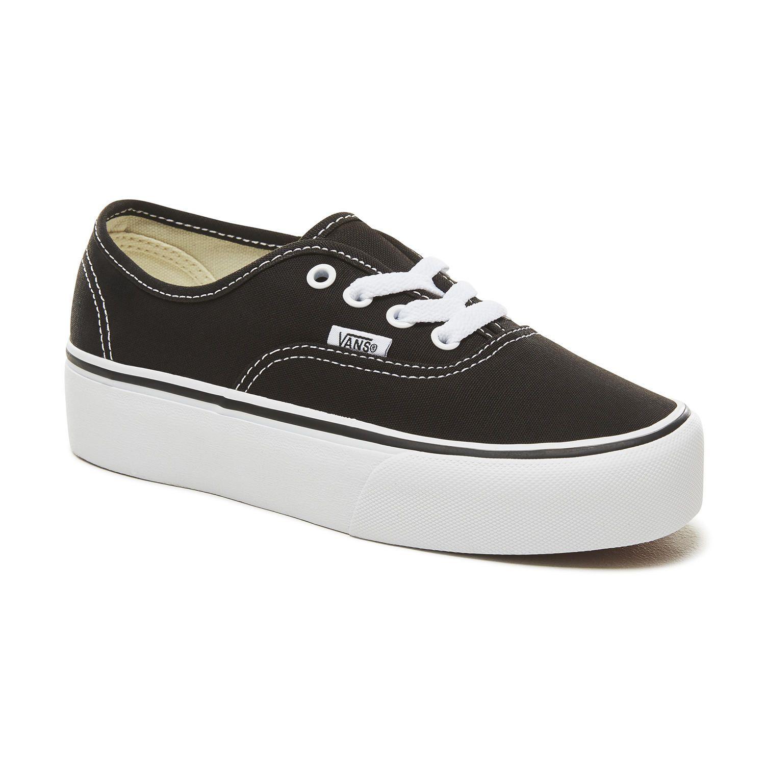 Zapatillas Unisex UA Authentic Platform 2.0 Negra-4