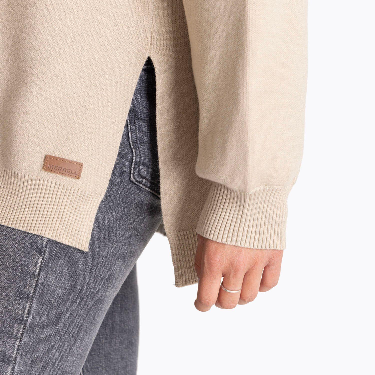 Poleron Mujer Comfort Sweater Café-4