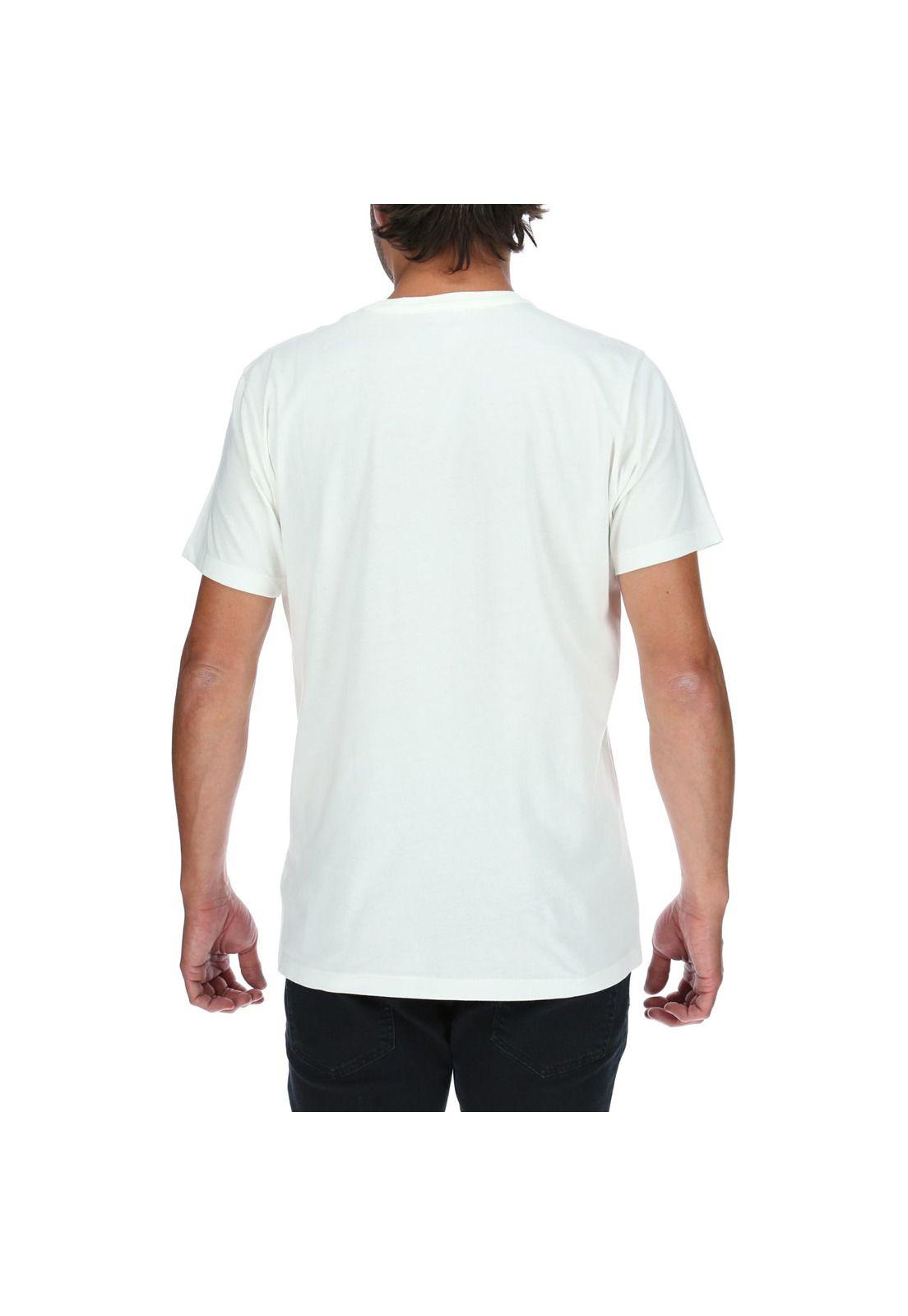 Polera Mc Hombre Vintage Logo Tee Crema-2