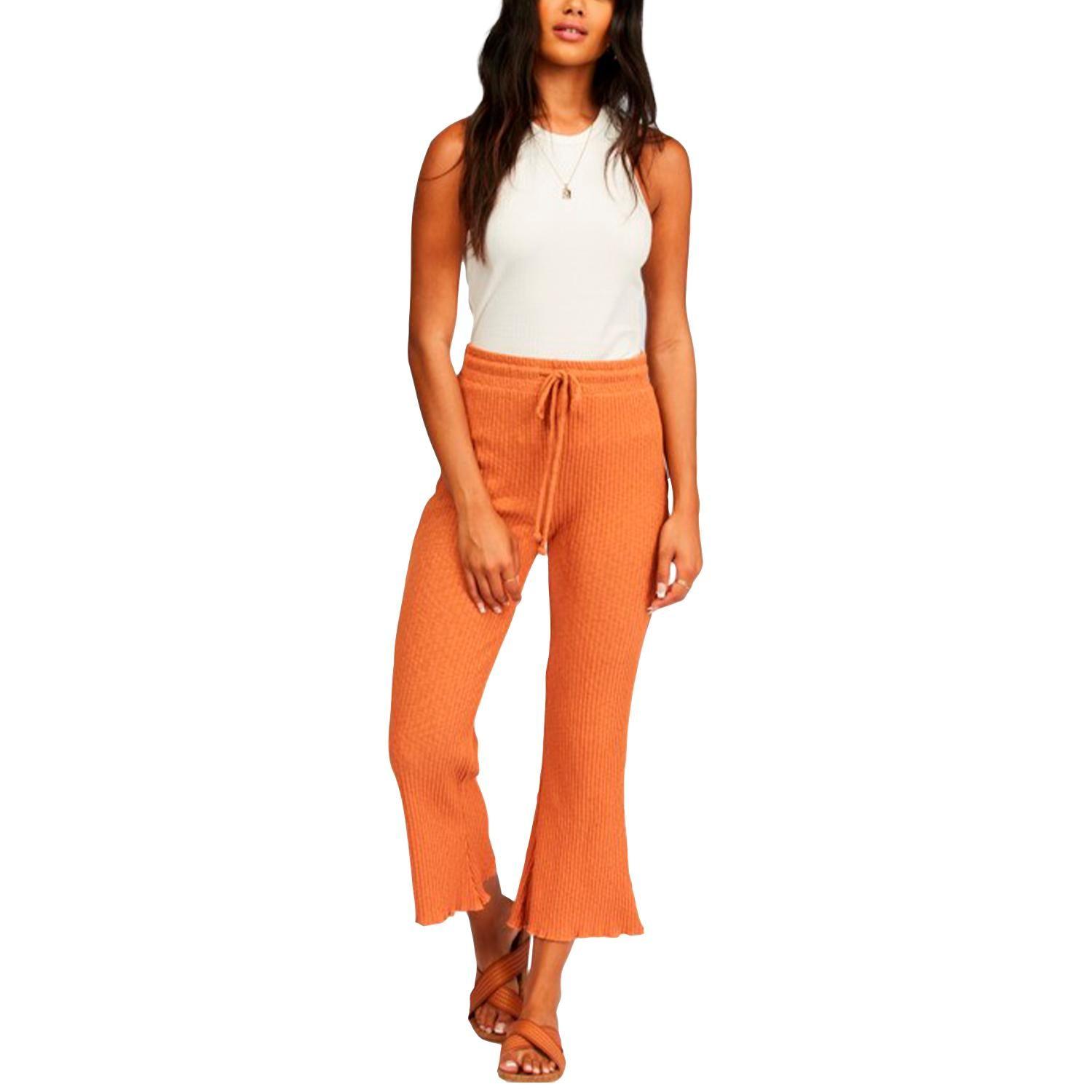 Pantalón Mujer Come Through Terracota-0