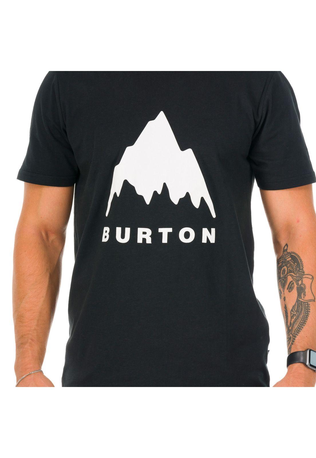 Polera M/C Hombre Mountain II Negro -4