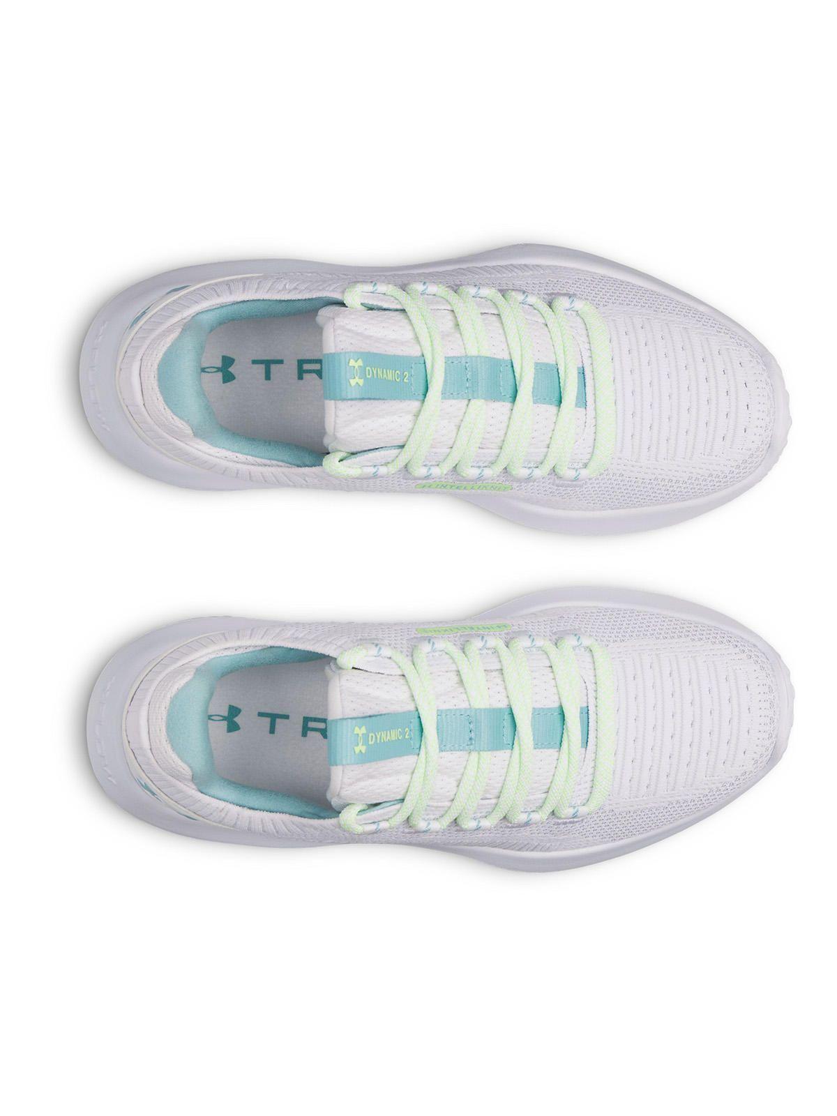 Zapatilla UA Dynamic 2 blanco para mujer-4
