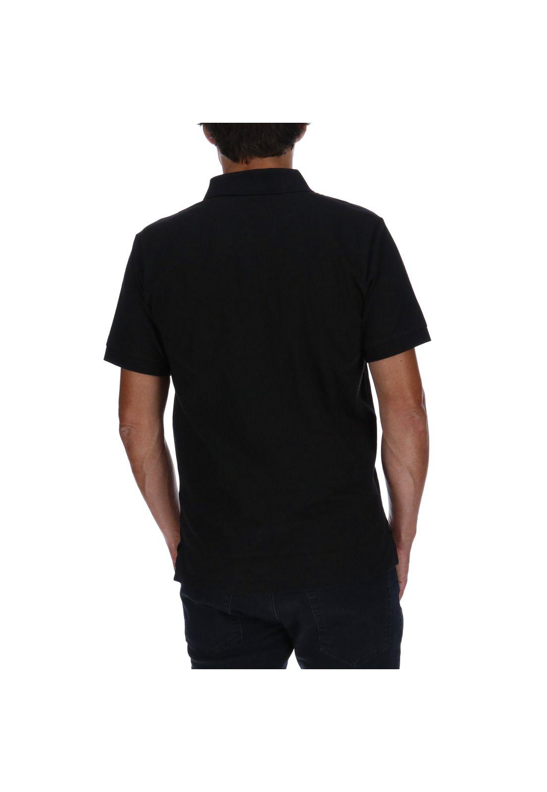 Polera Polo Classic Logo Negro-2
