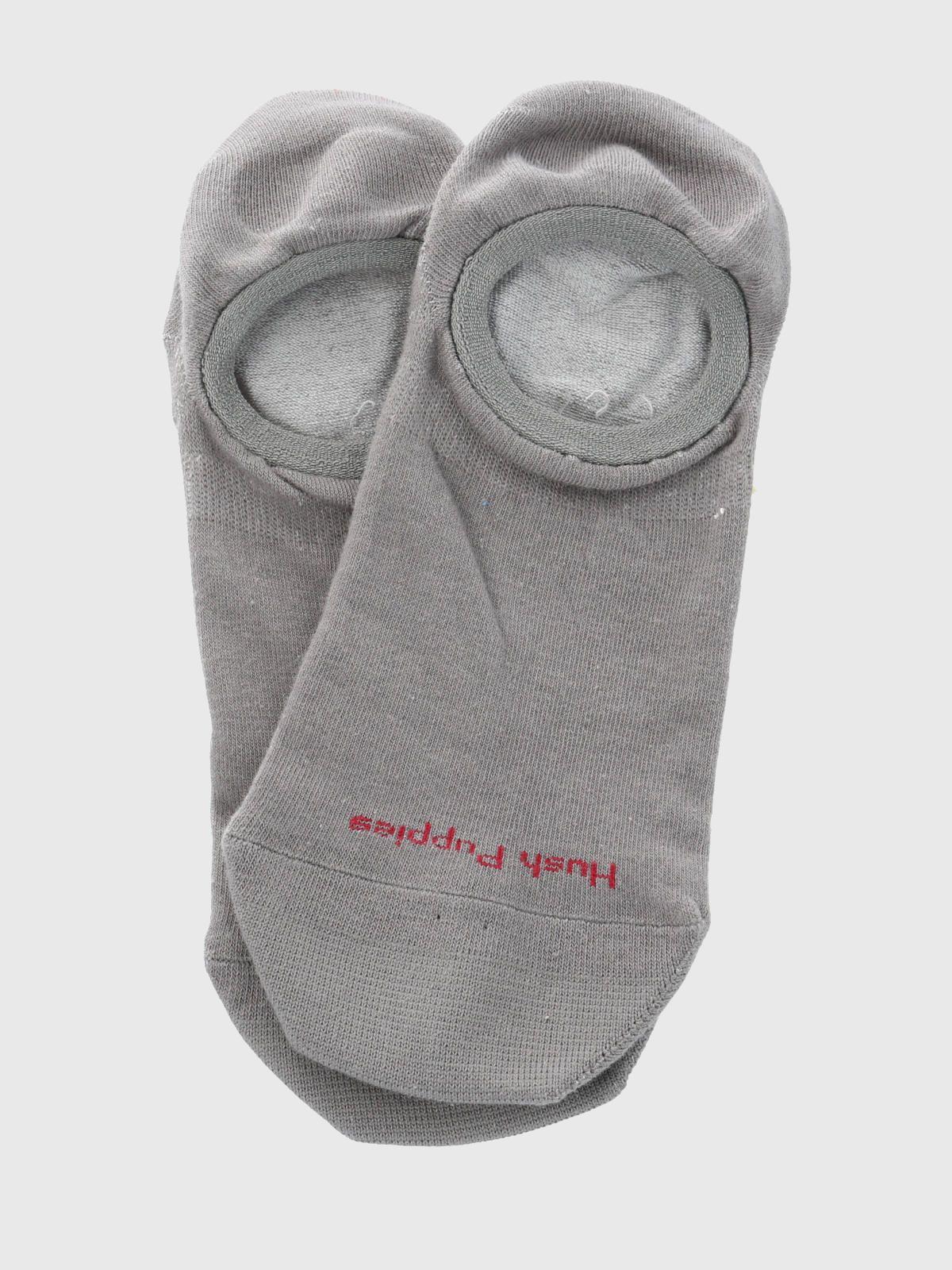 Calcetin Gris Plain Hombre-2