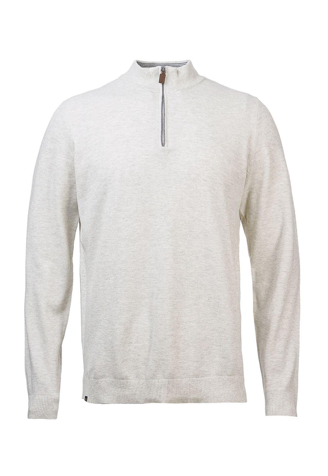 Sweater Algodón Orgánico Bilbao Arena Hombre-0