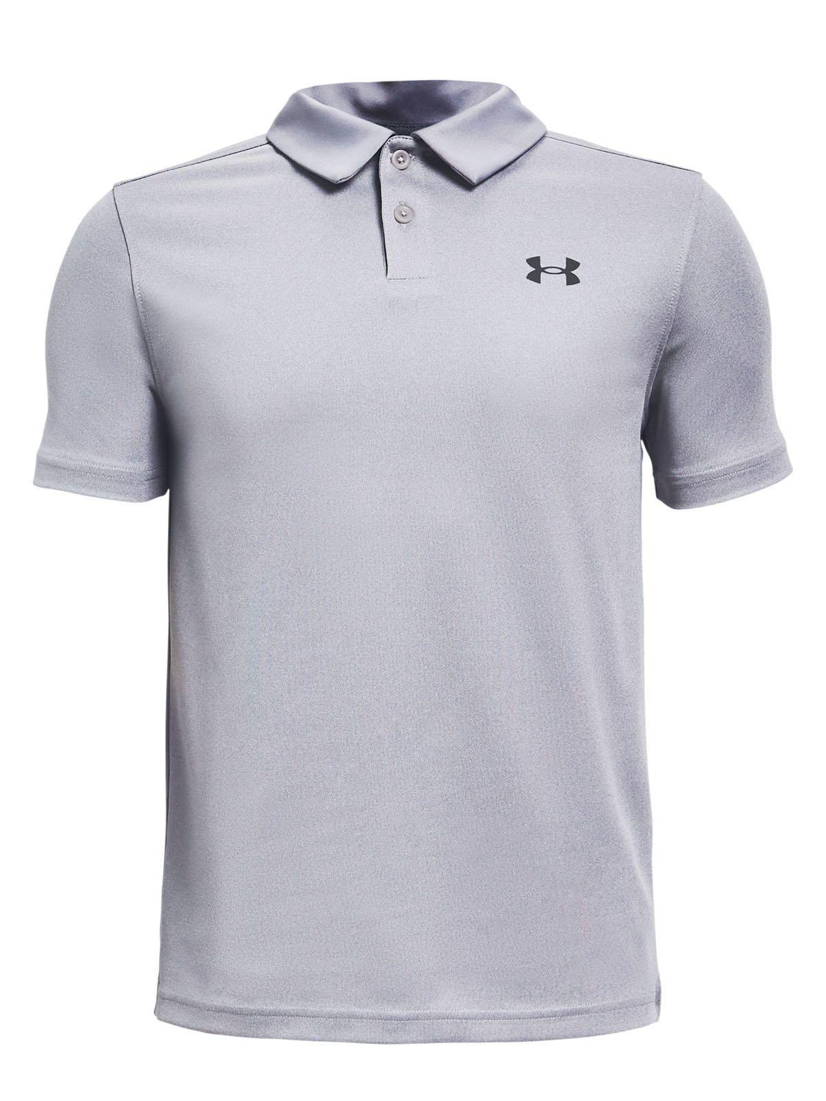 Polo UA Performance para niño Gris-0