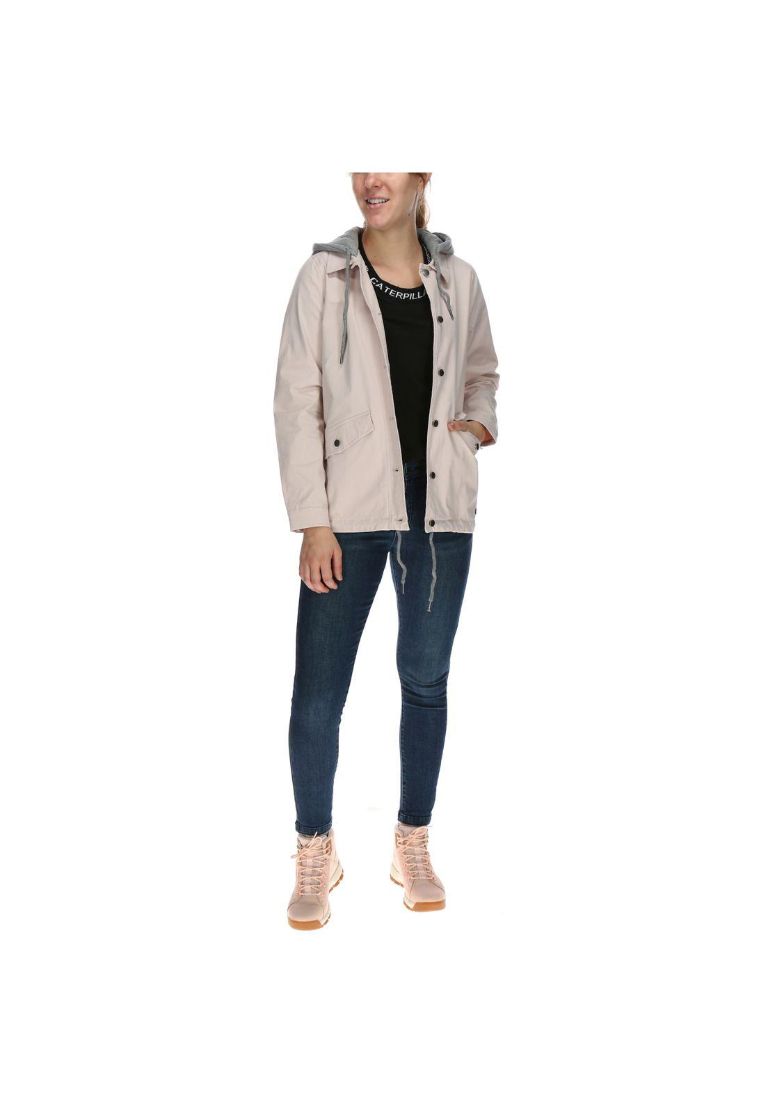 Chaqueta Mujer Ascella Jacket Algodón Rosa-4