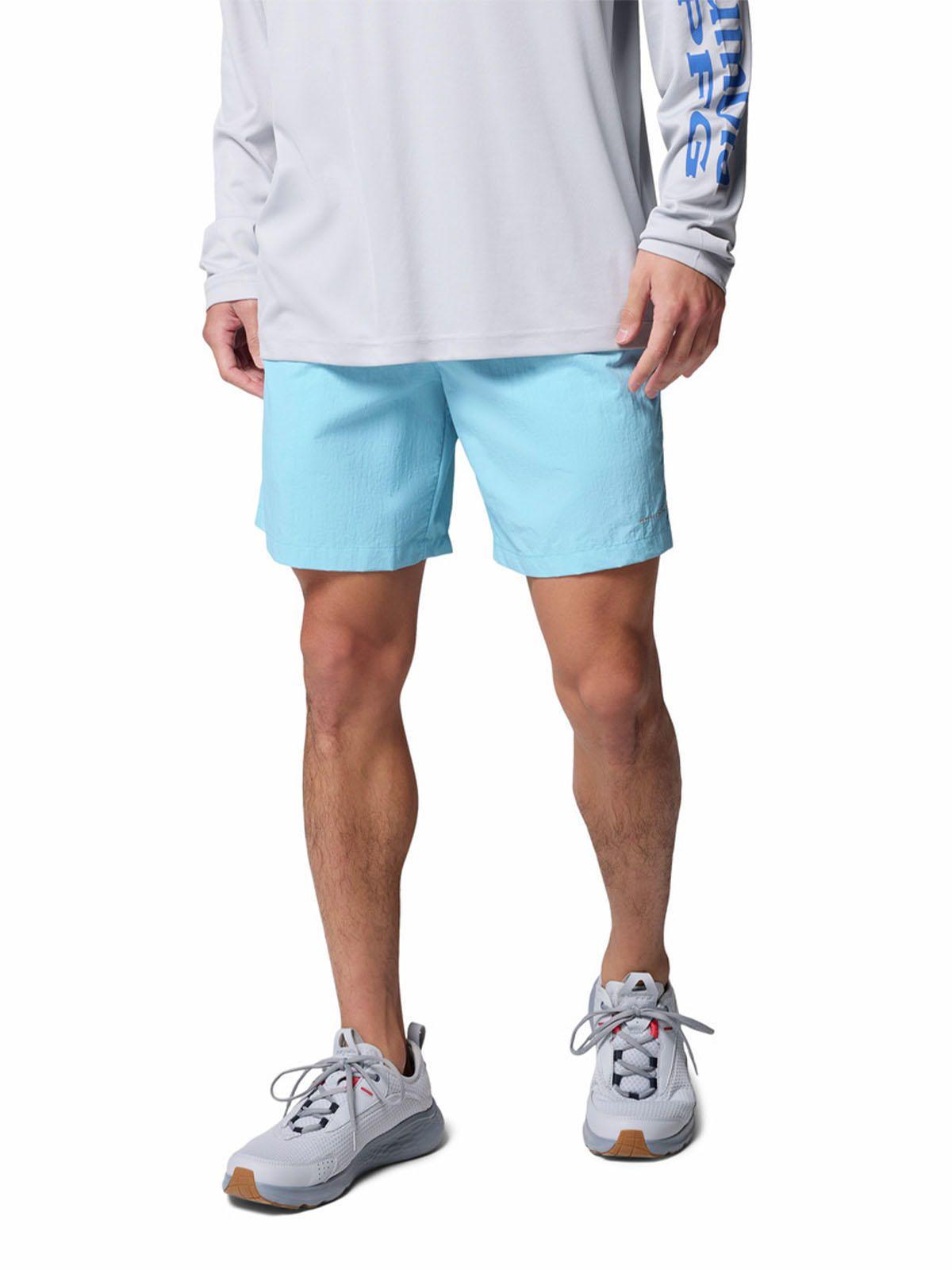 Short Hombre Impermeable Backcast Azul-0