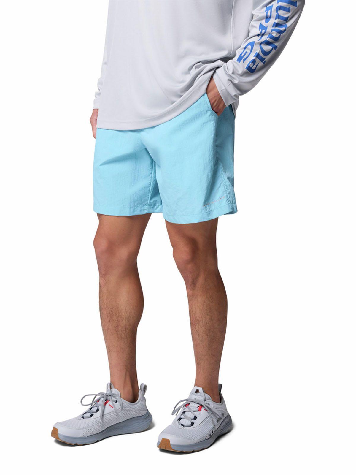 Short Hombre Impermeable Backcast Azul-1