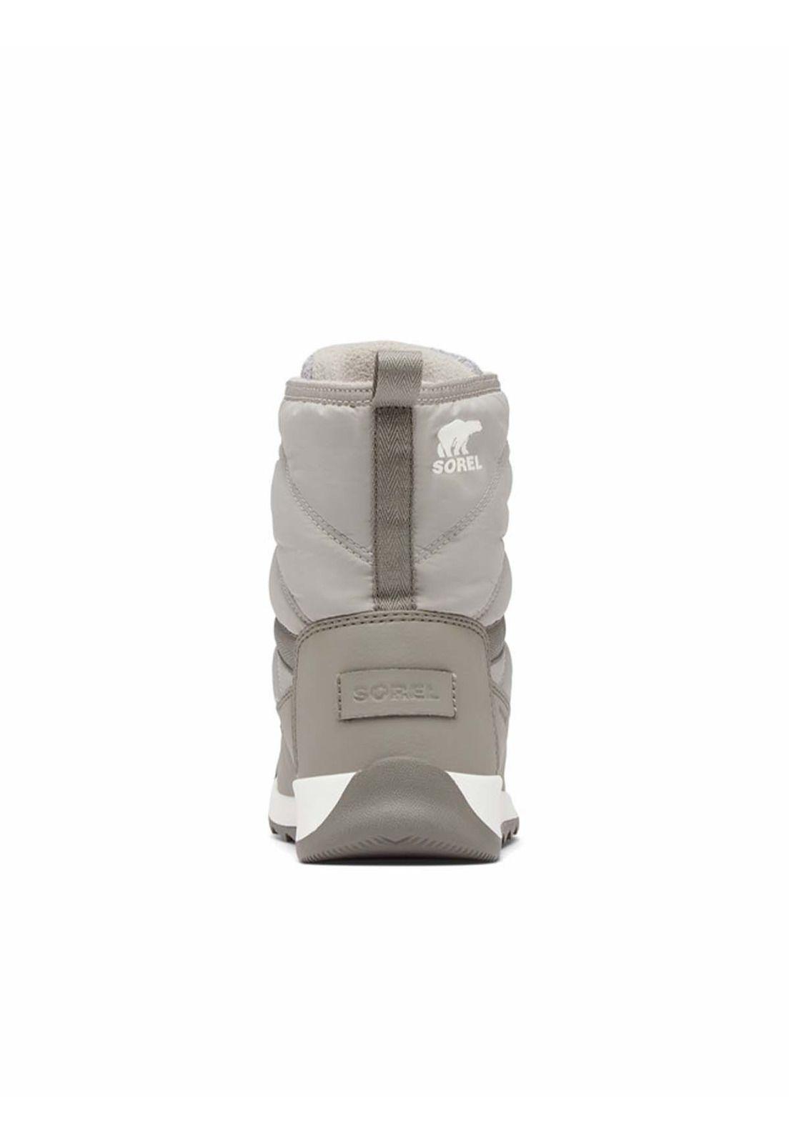 Bota Textil Whitney Ii Plus Lace Gris Mujer-3