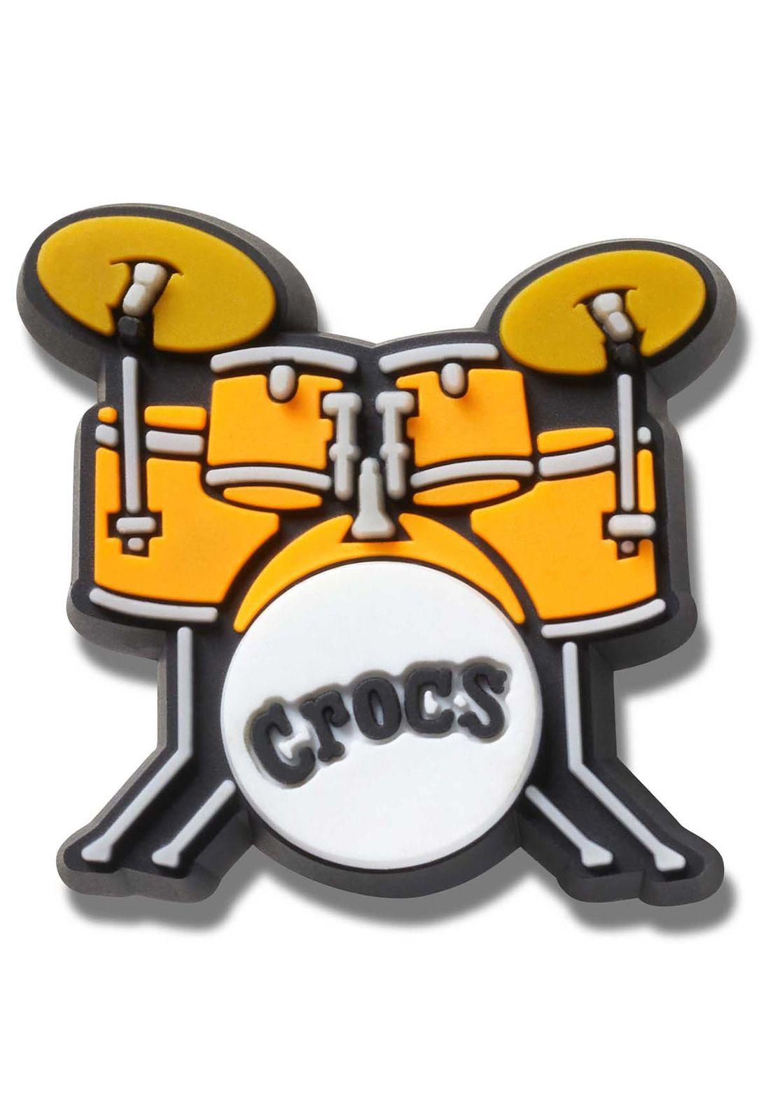 Jibbitz Crocs Batería Naranjo-0