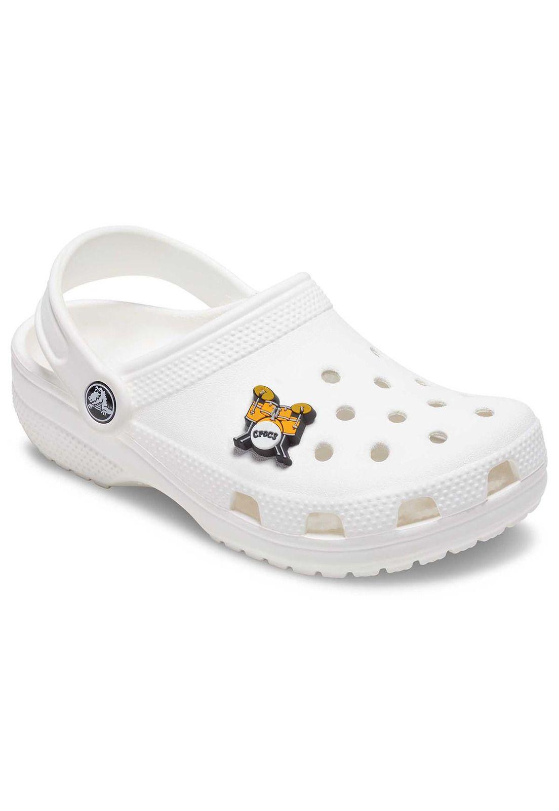 Jibbitz Crocs Batería Naranjo-1