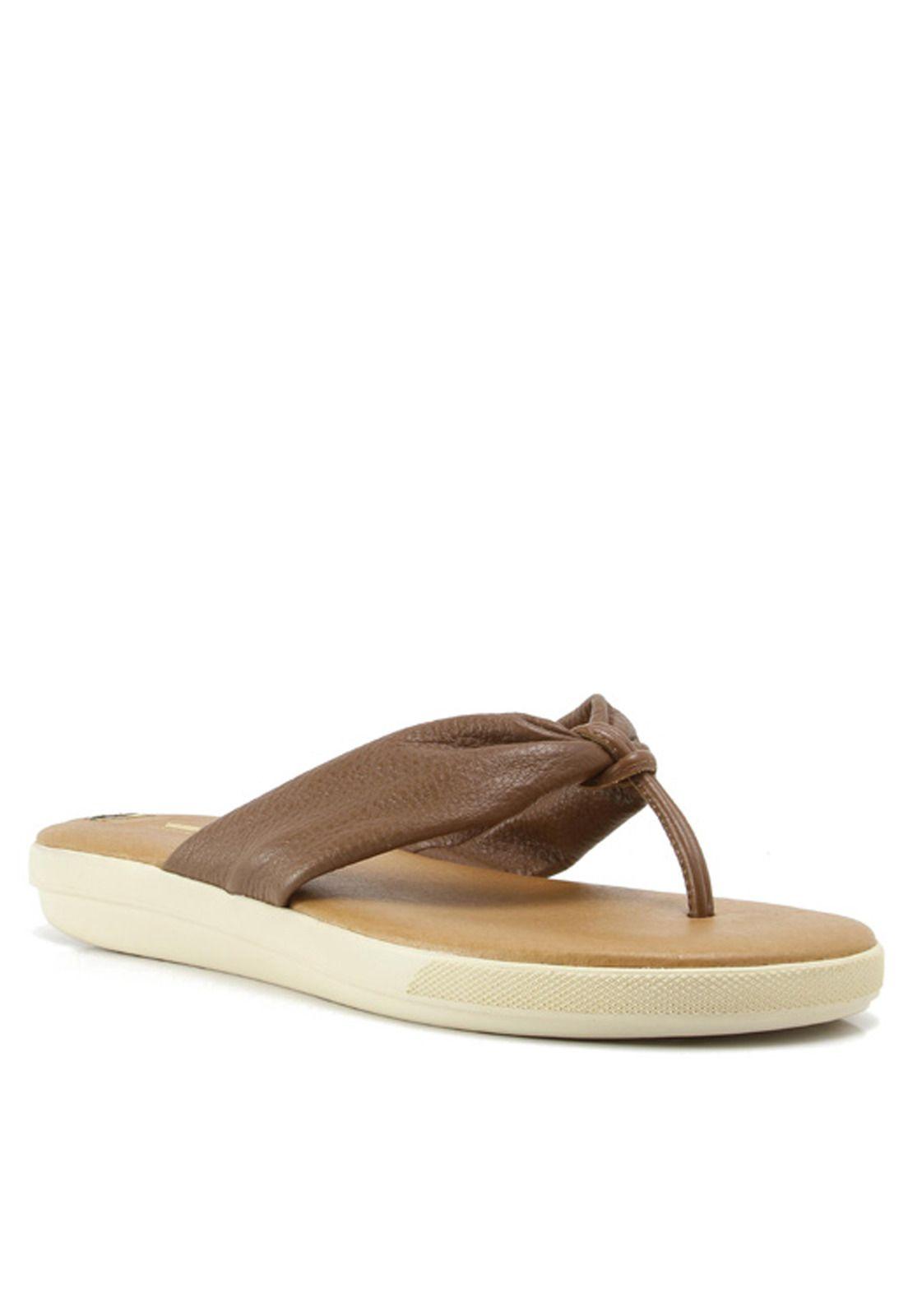 Sandalia Cuero Mujer Holmes Café-0