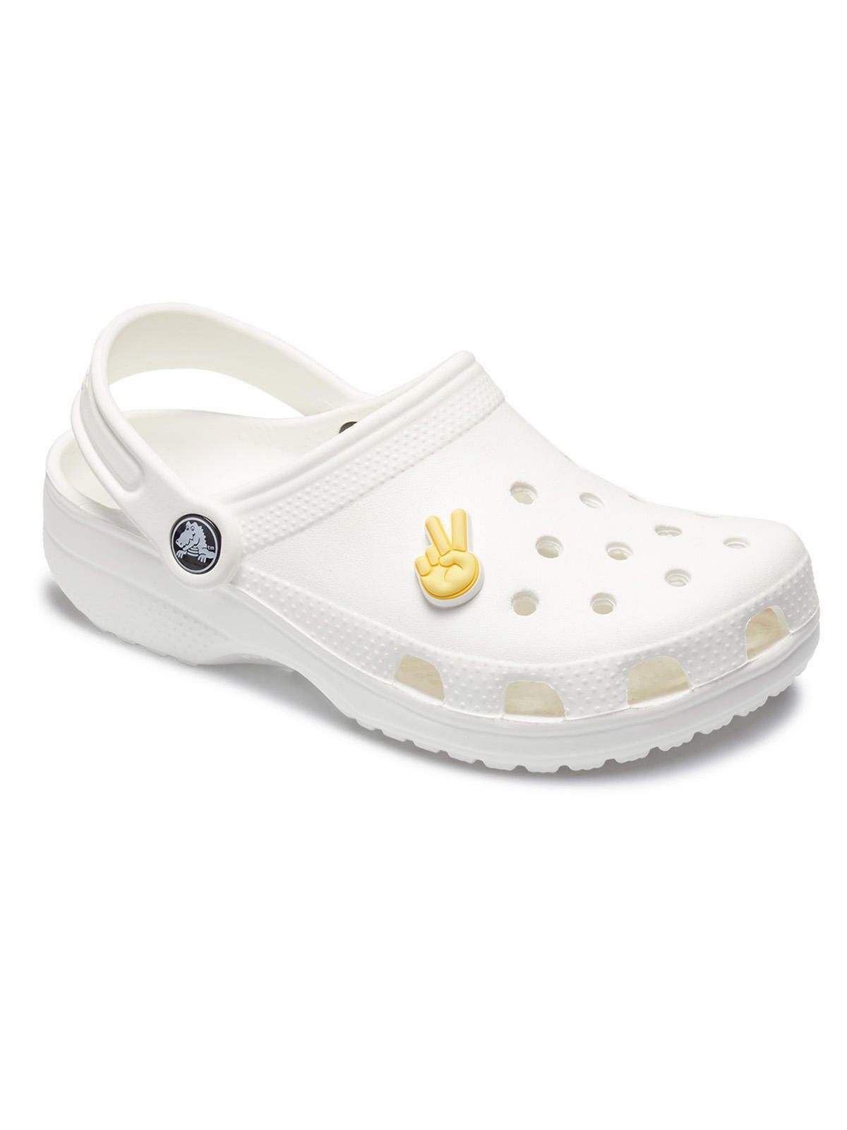 Jibbitz Crocs Signo De Paz Amarillo-1
