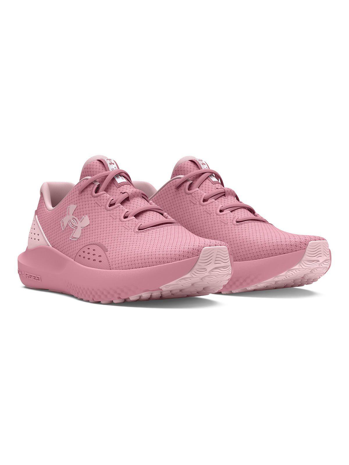 Zapatillas correr UA Surge 4 mujer Morado-5