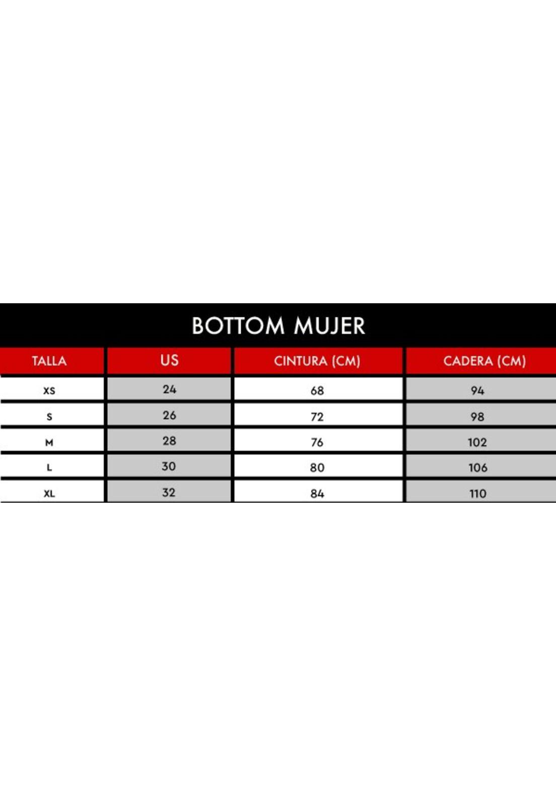 Short Marble Print Short Celeste Mujer-2
