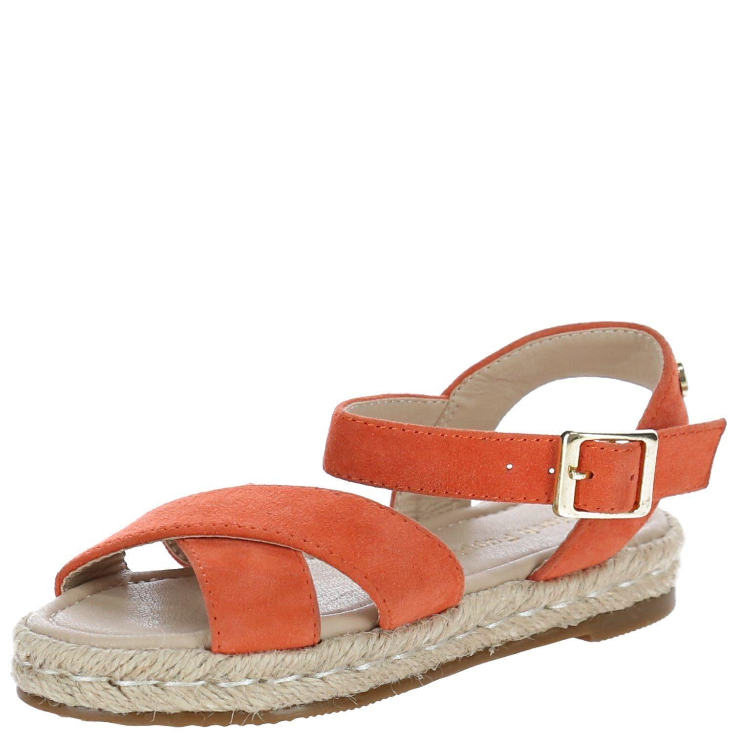 Sandalia Cuero Fez Rojo-3