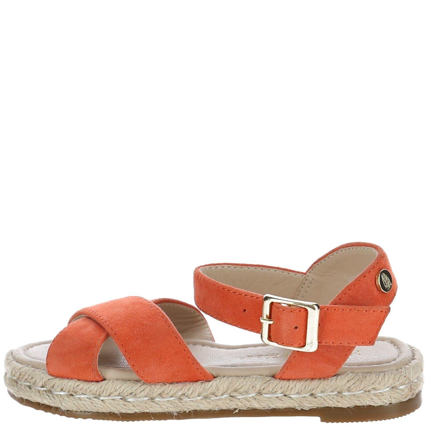 Sandalia Cuero Fez Rojo-4