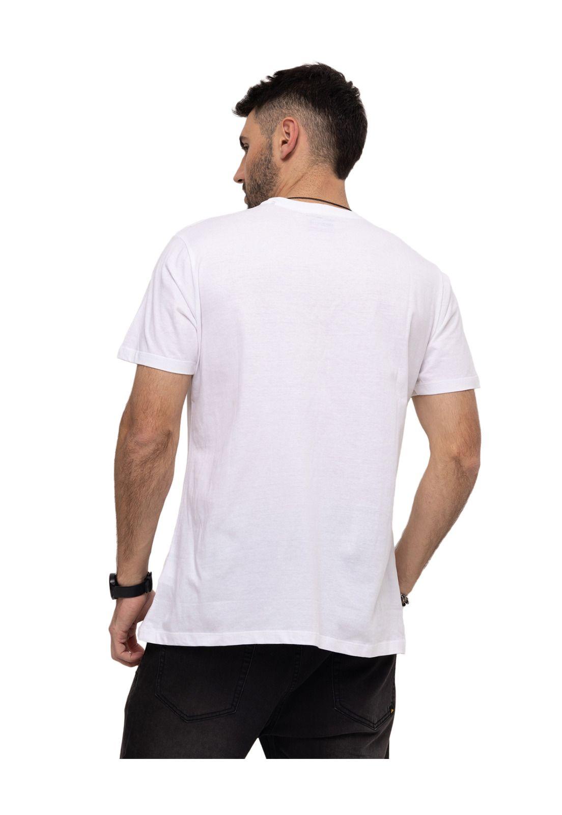 Polera M/C Workwear Heritage 5 Blanco Unisex-4