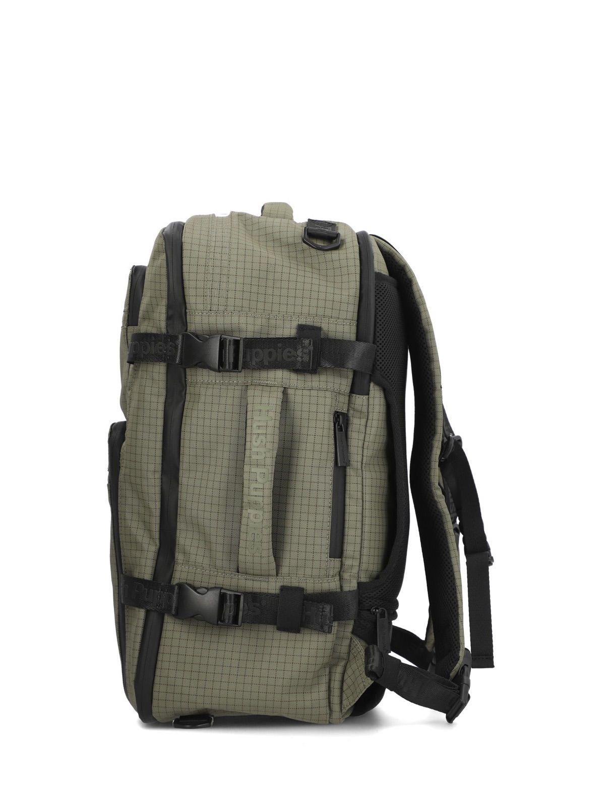 Mochila Nylon Unisex Wr Hudson Back Verde-2