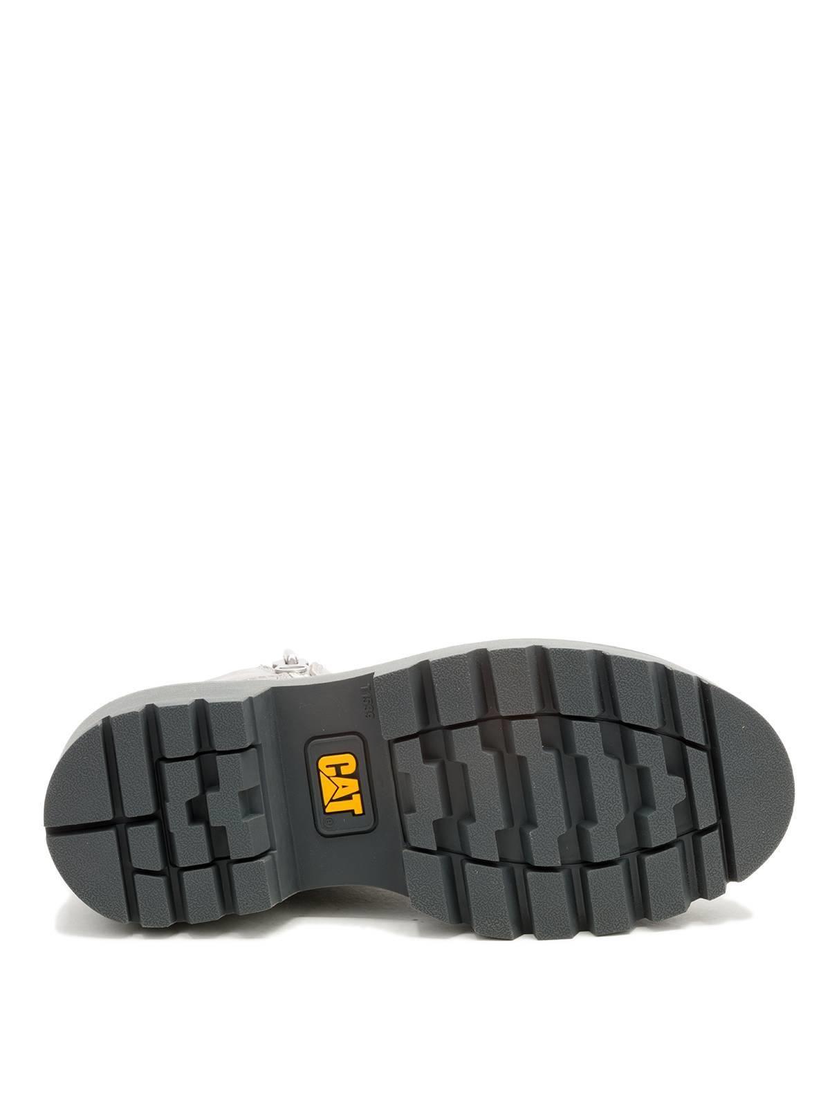 Botin Cuero Mujer Colorado Max Chelsea Gris-7