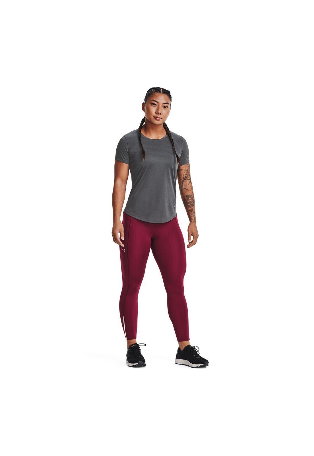 Polera M/C Mujer Ua Speed Stride 2.0 Gris-5
