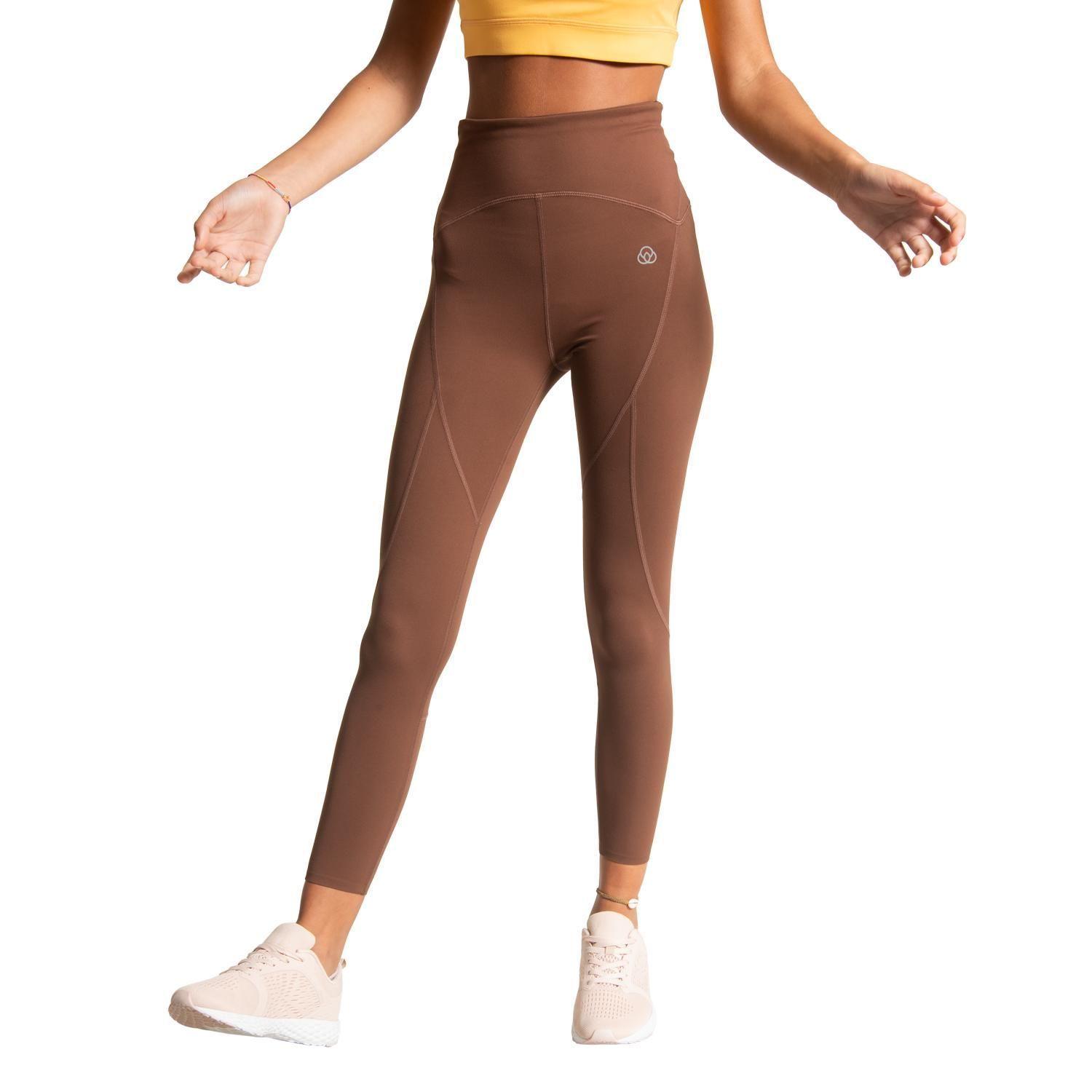 Calza Mujer Hr Ankle Leg Cata Chocolate-0