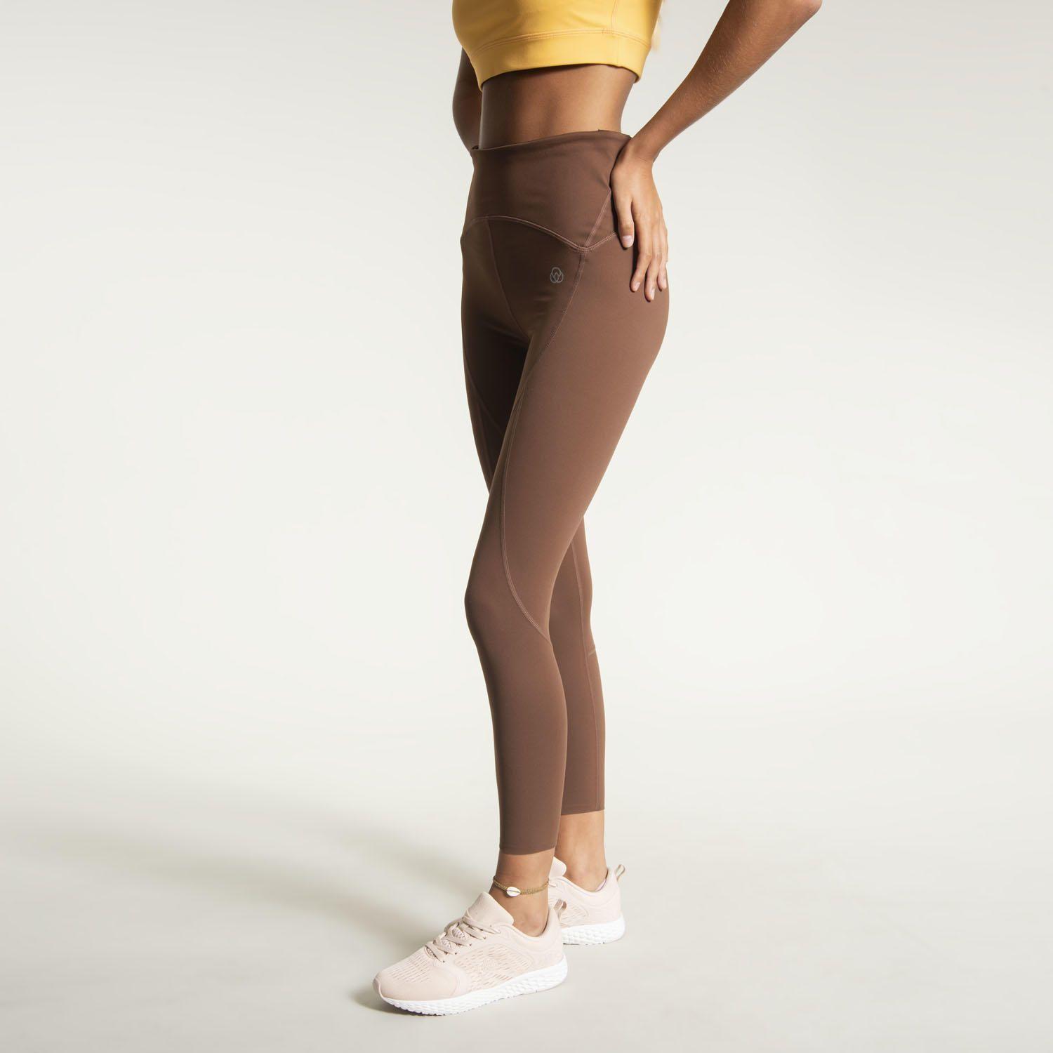 Calza Mujer Hr Ankle Leg Cata Chocolate-1