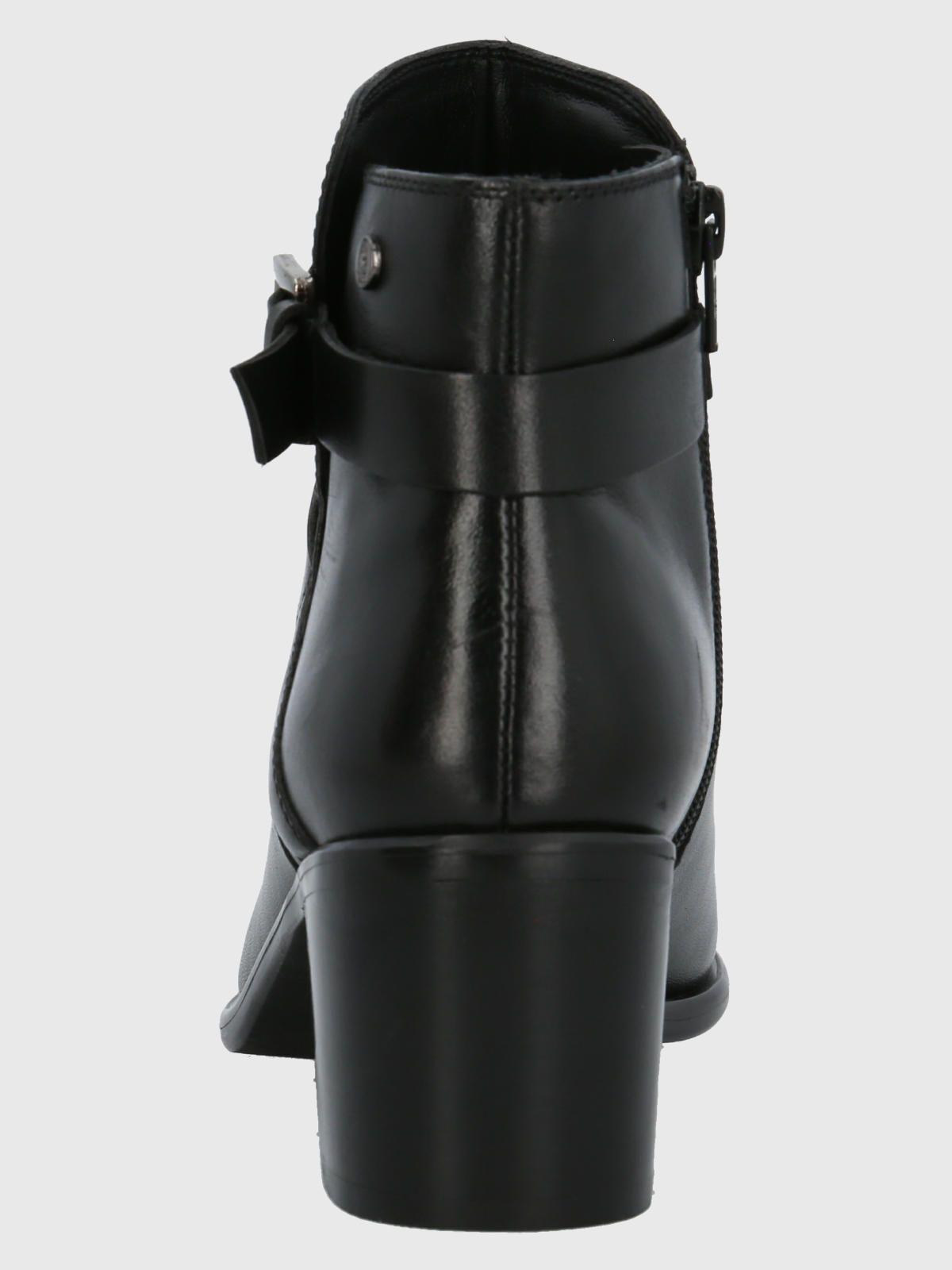 Botín Cuero Mujer Amanda Negro-6