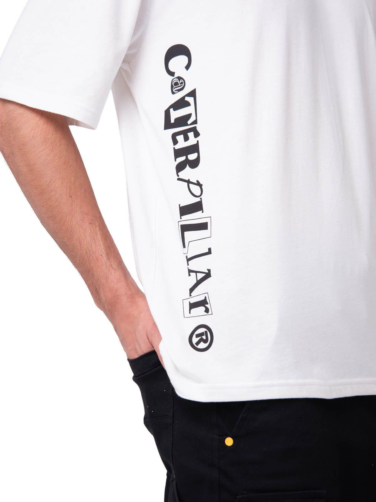 Polera Manga Corta Hombre Diseño SCI FI Blanco-3