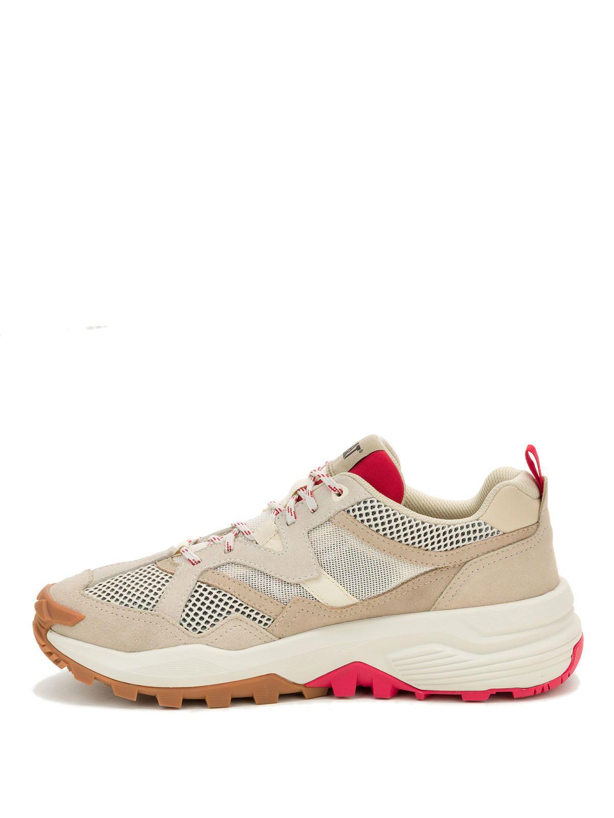 Zapatilla Hombre Grapple Suede Mesh Beige-3