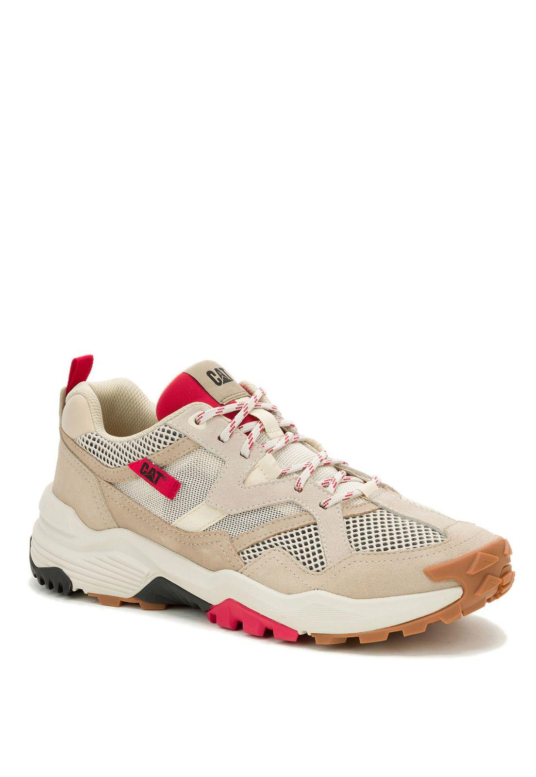 Zapatilla Hombre Grapple Suede Mesh Beige-0