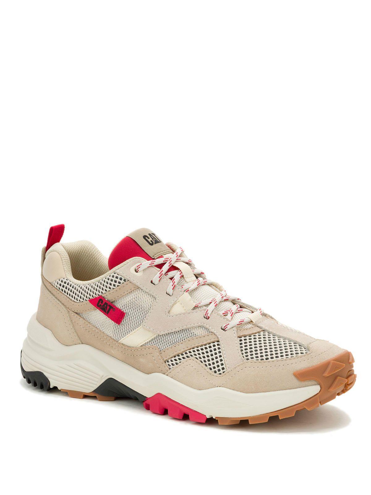 Zapatilla Hombre Grapple Suede Mesh Beige-0