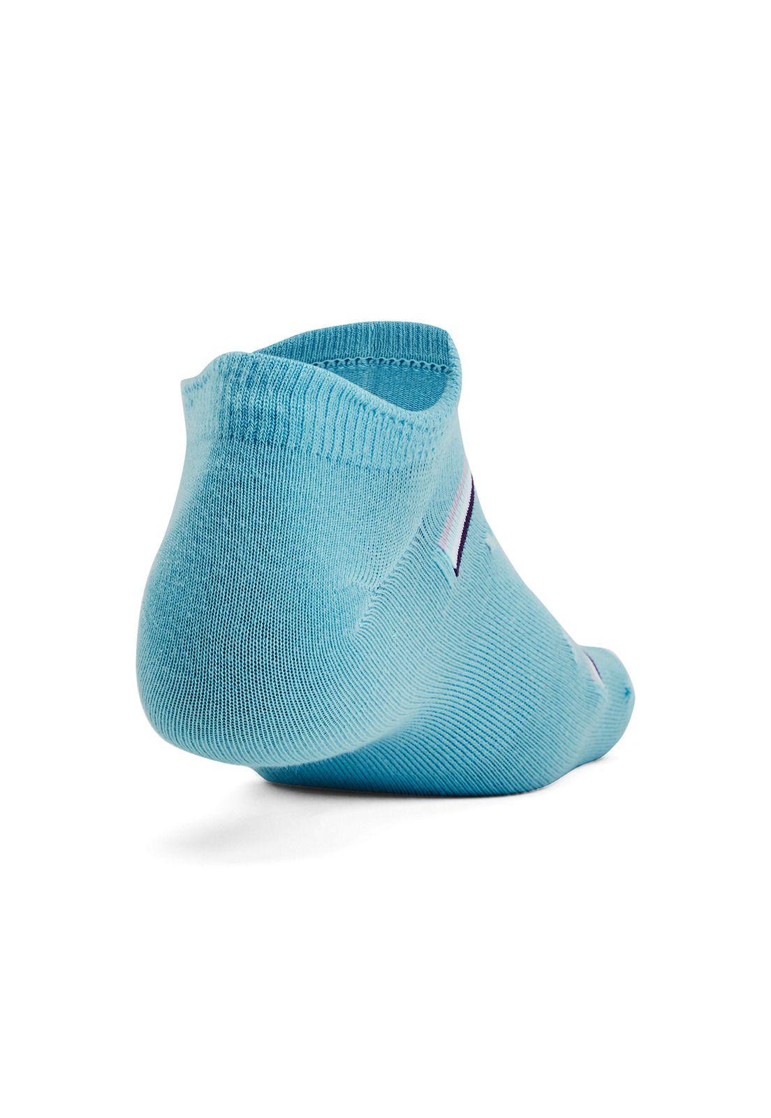 Calcetín Unisex Essential No Show 6Pk Azul-1