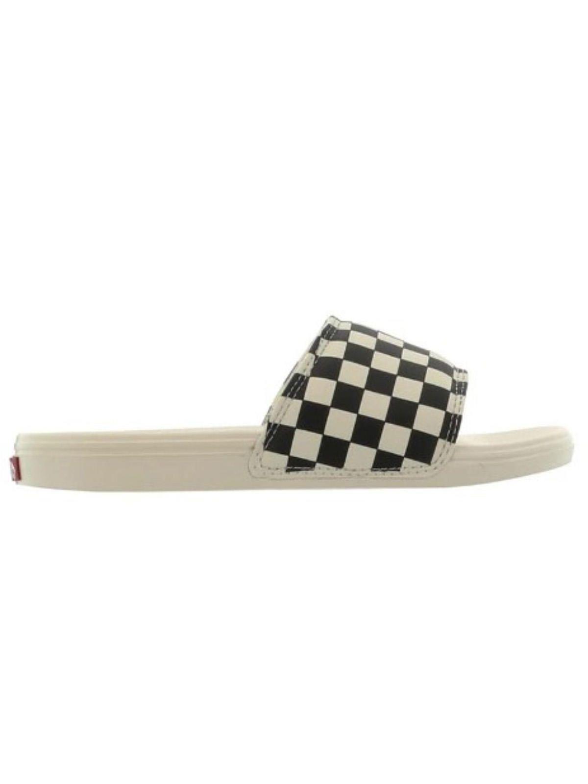 Sandalia Mujer Wm La Costa Slide-On Checker Black-0