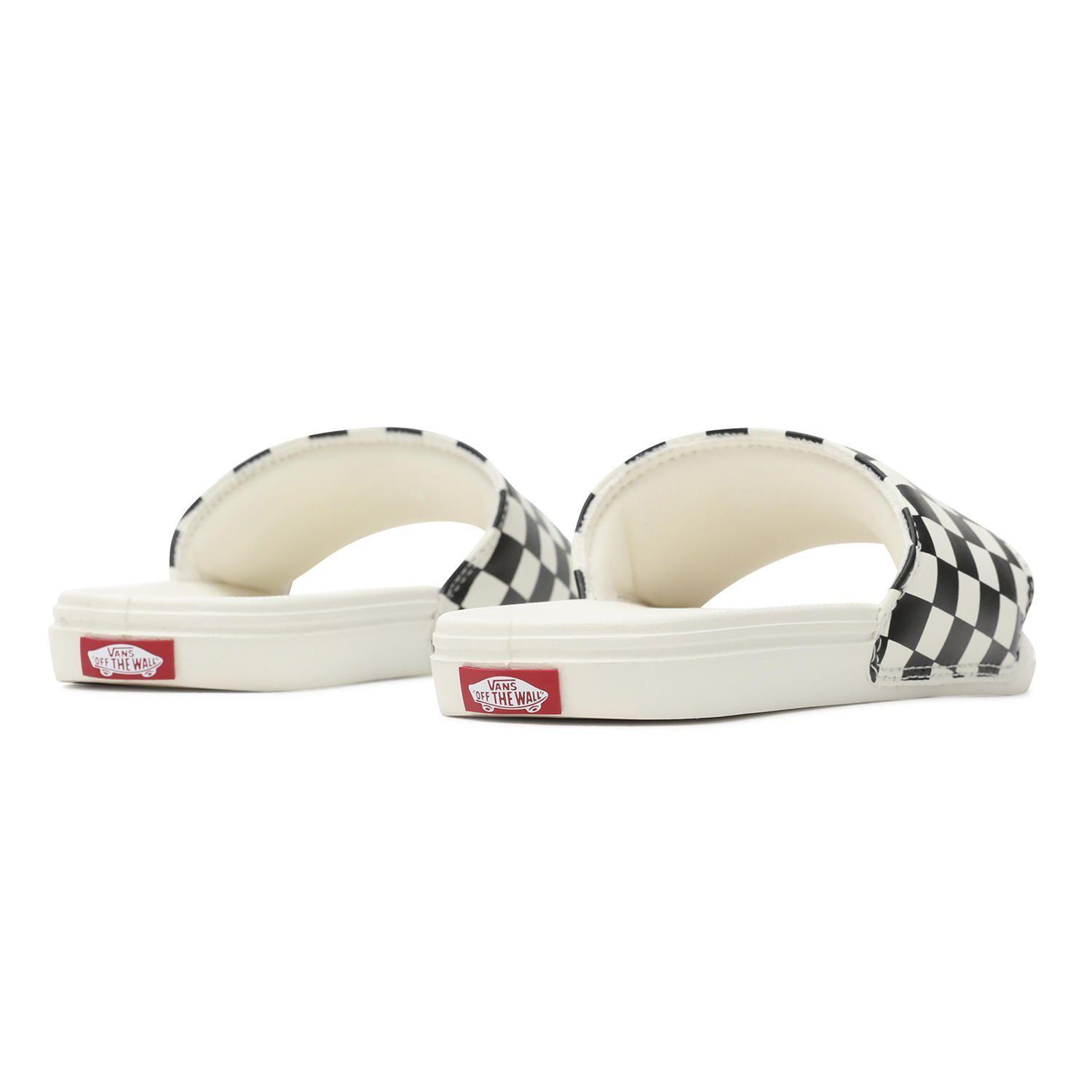Sandalia Mujer Wm La Costa Slide-On Checker Black-6