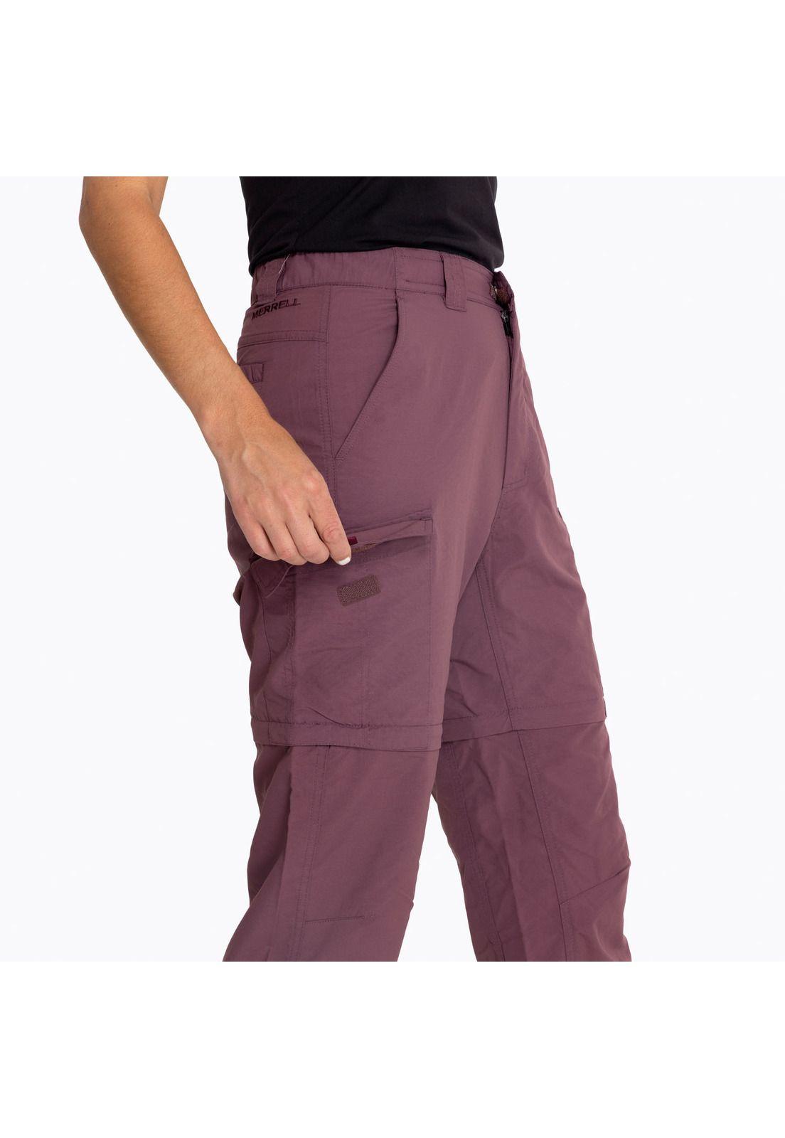 Pantalón Mujer Detach Pocket Morado-4