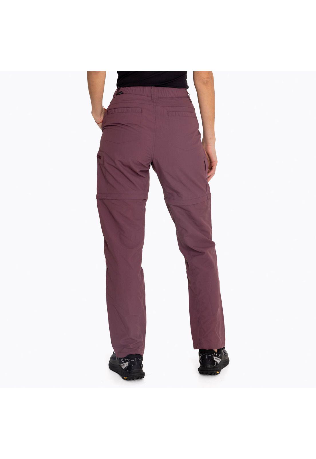 Pantalón Mujer Detach Pocket Morado-5