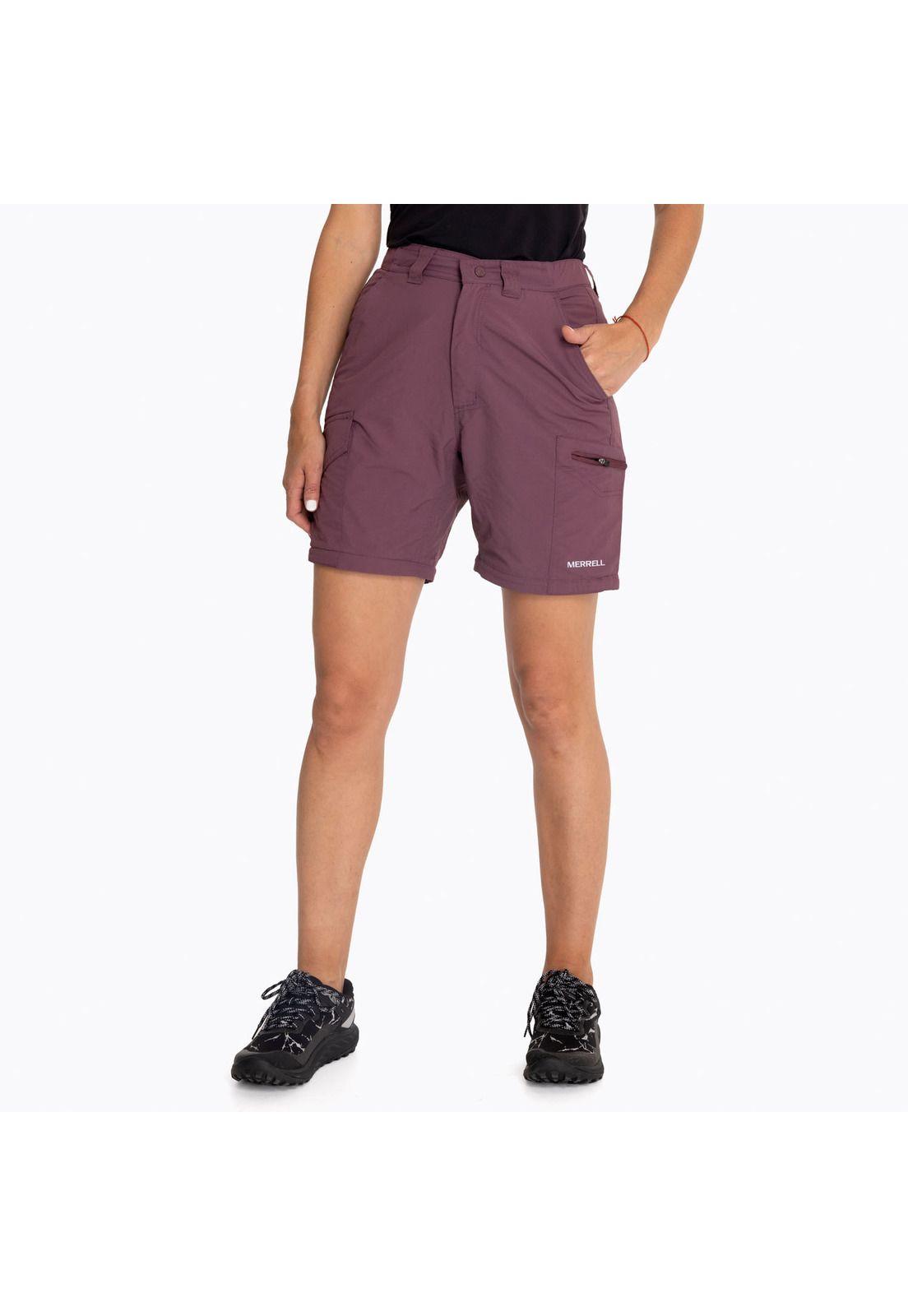 Pantalón Mujer Detach Pocket Morado-6