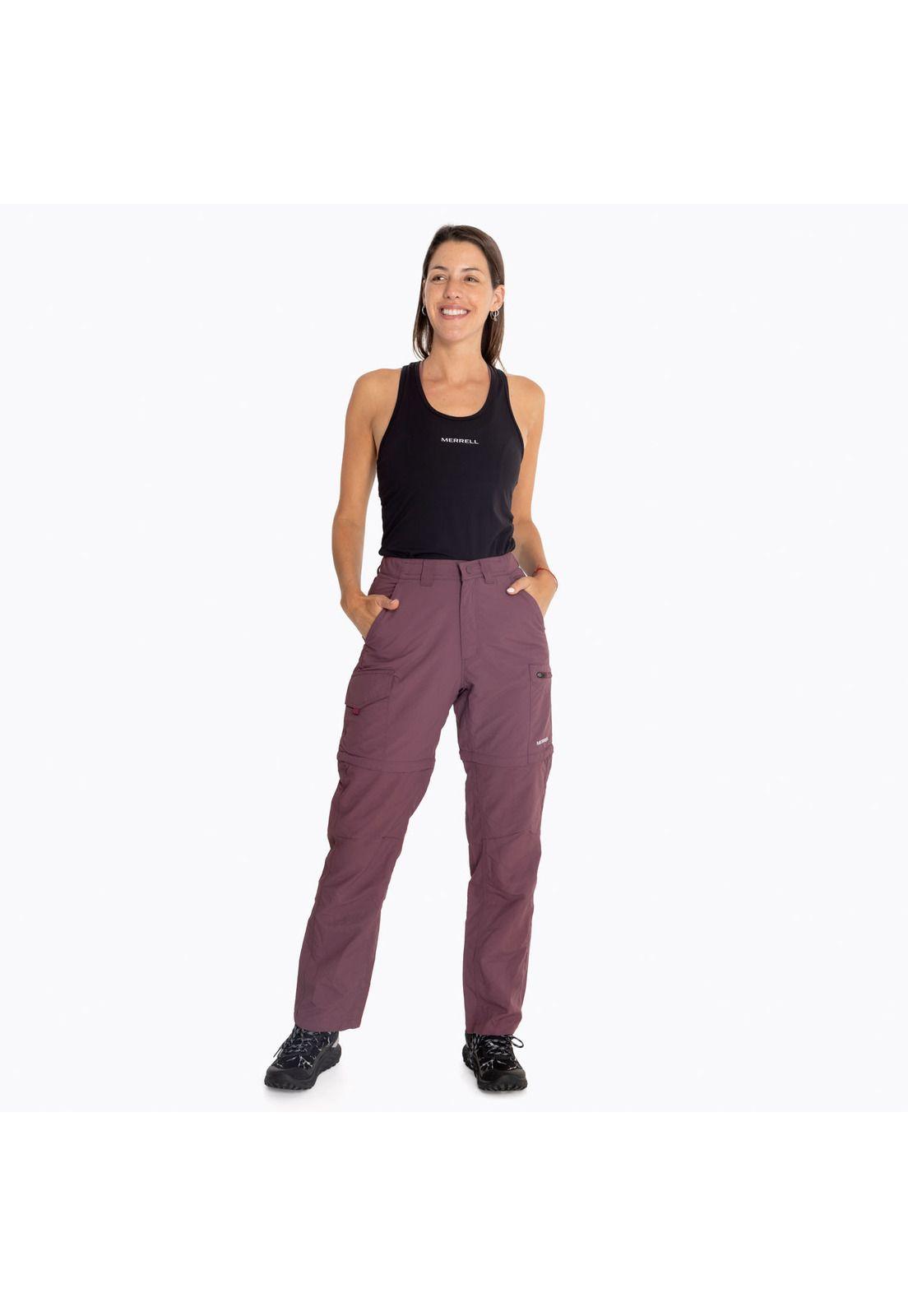 Pantalón Mujer Detach Pocket Morado-7