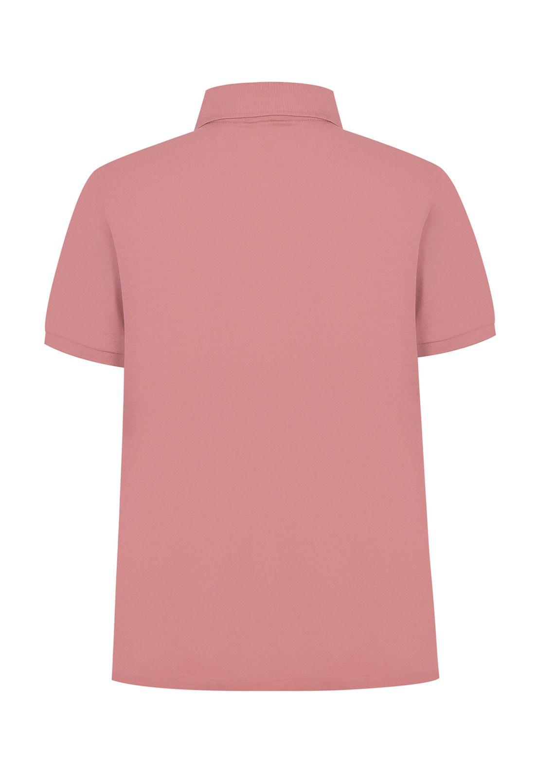 Polera Algodón Orgánico Rosado Sandie Mujer -3
