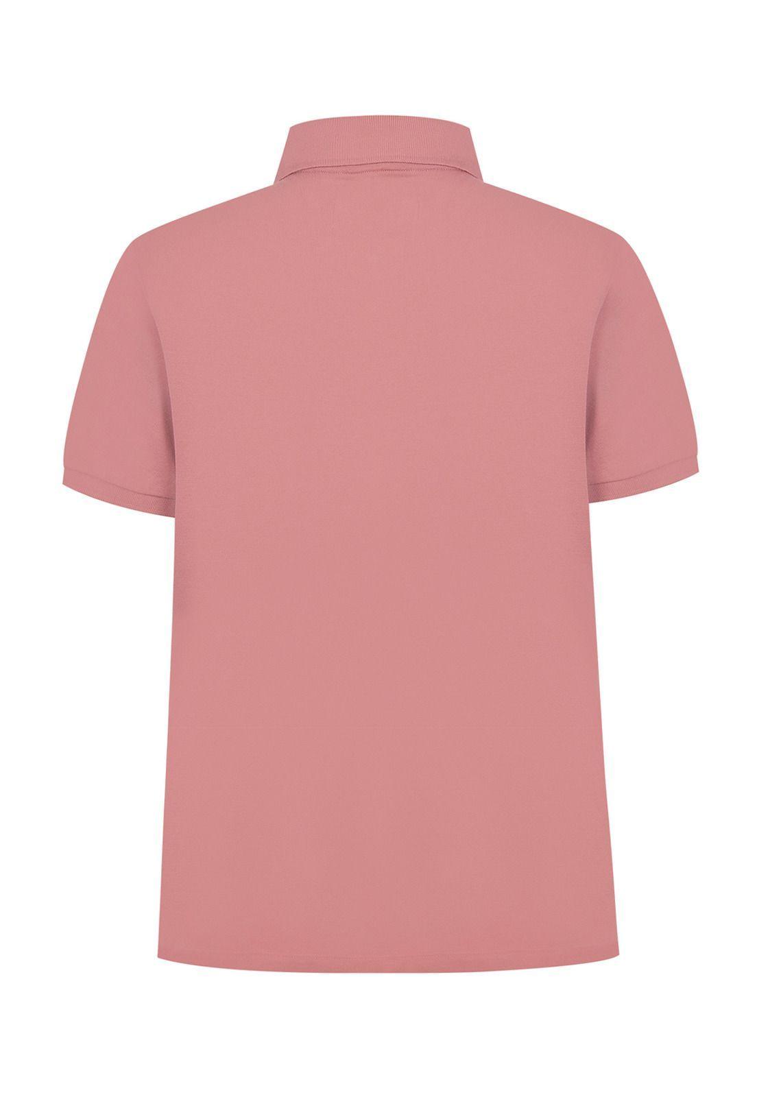 Polera Algodón Orgánico Rosado Sandie Mujer -3
