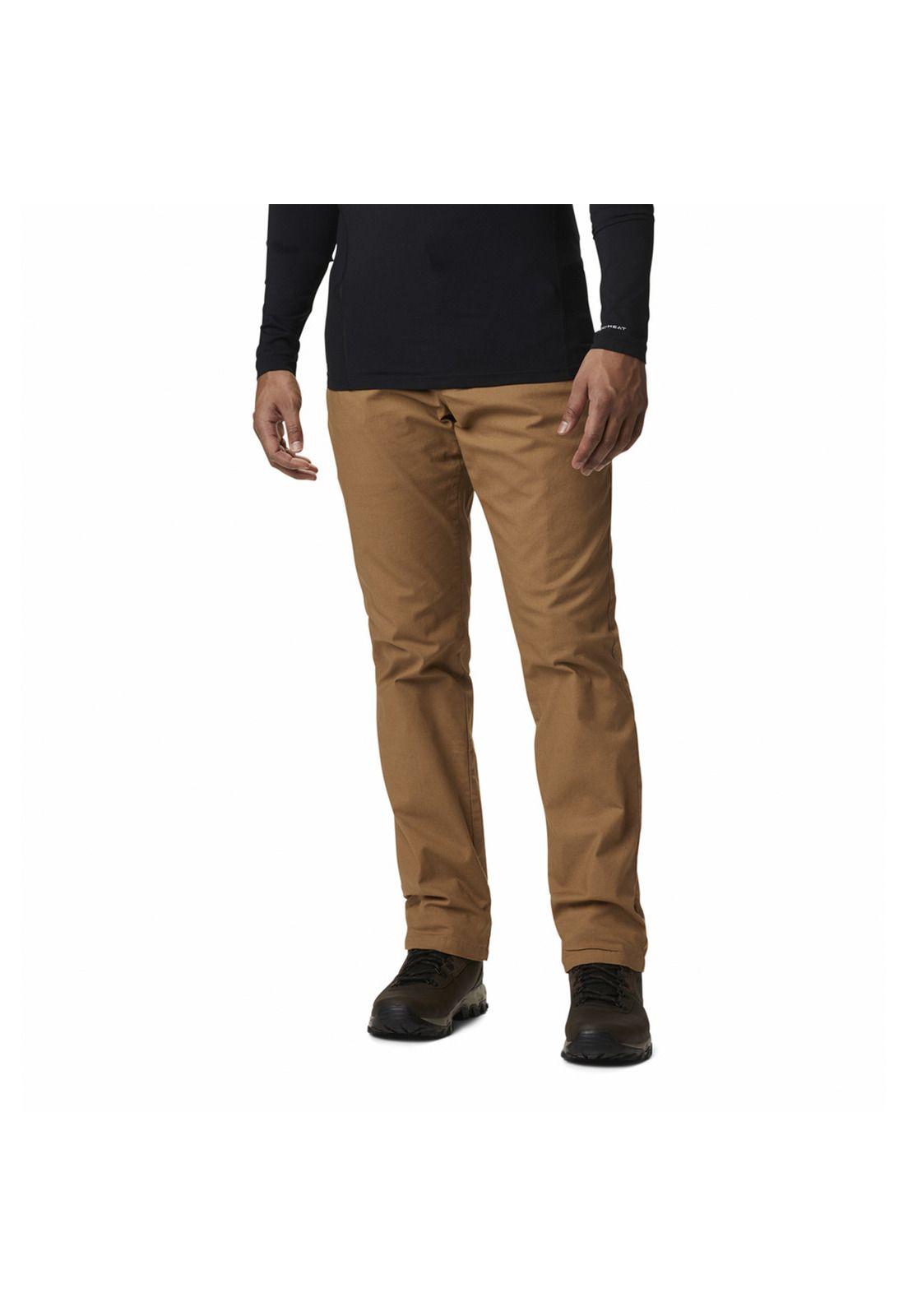 Pantalón Hombre Flex Roc Lined Café-0