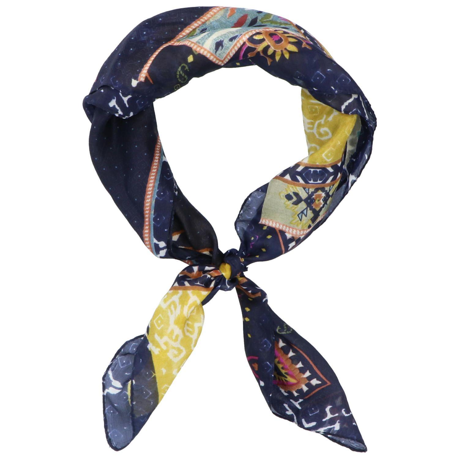 Pañuelo Seda Mujer RKF Silk Patch MultiColor-1